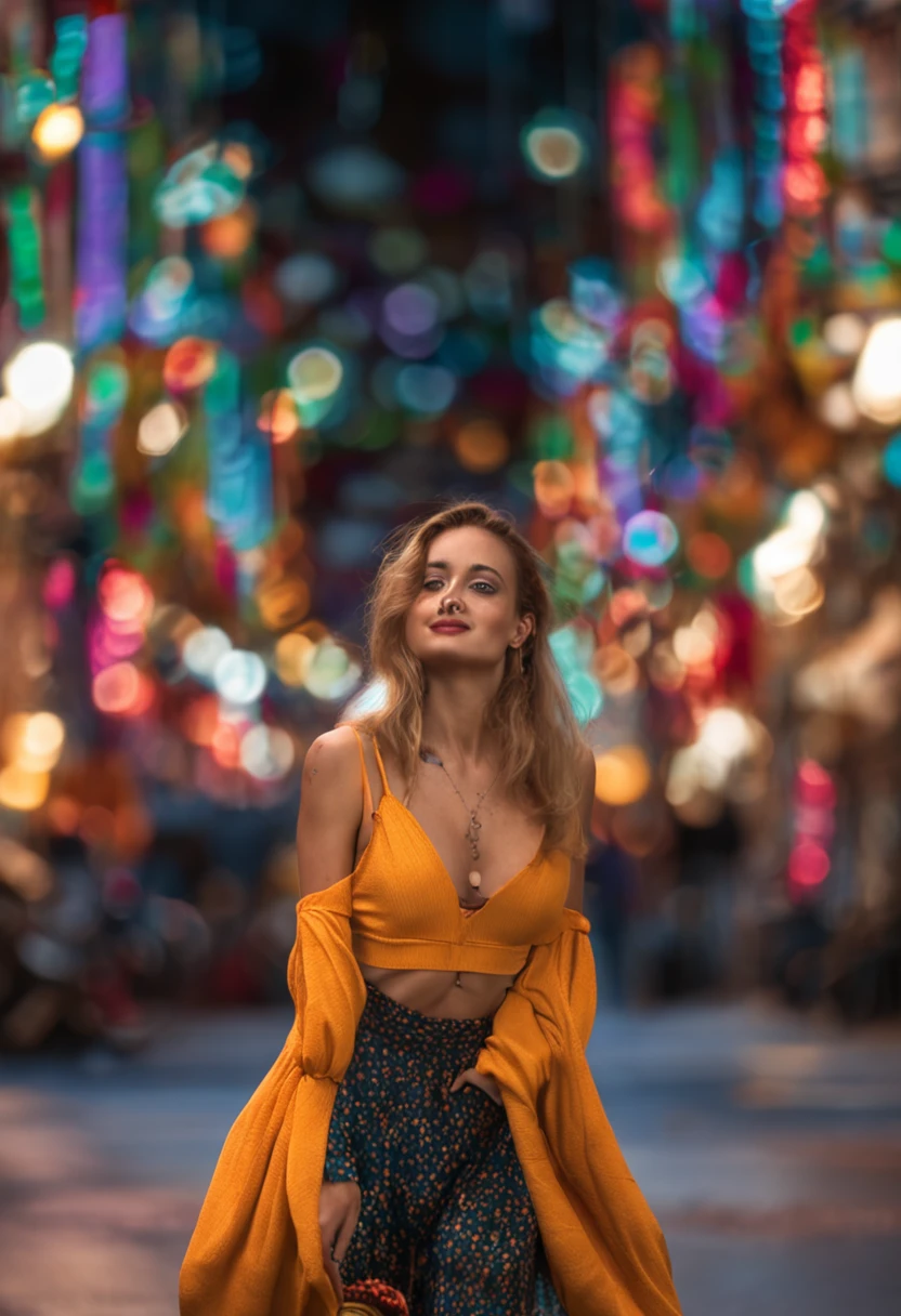 Kizi, modell, realistisch, high-res, looking at the camera with a smile, selfie, Tag