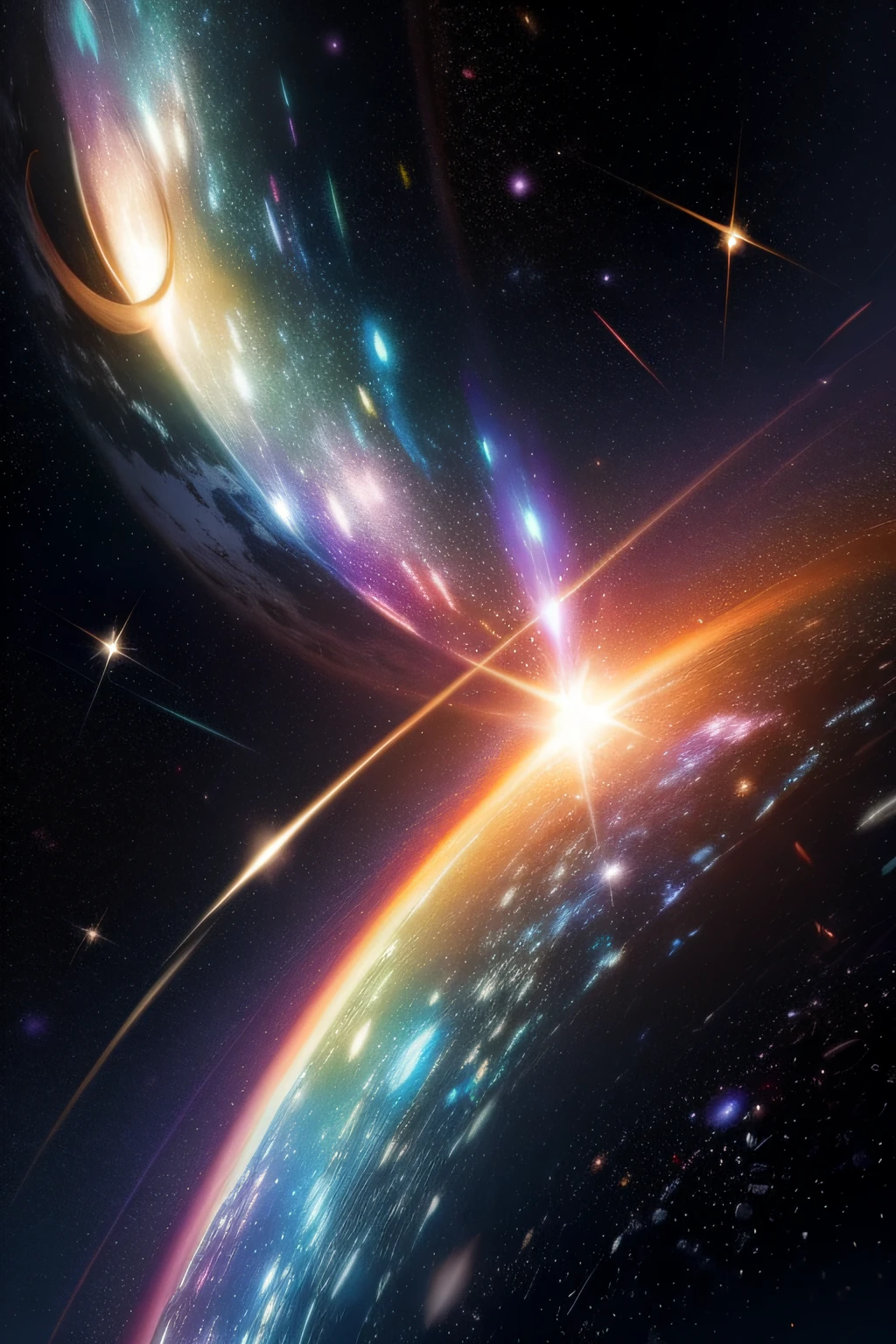 A spinning galaxy of colors and shapes, Sonho
