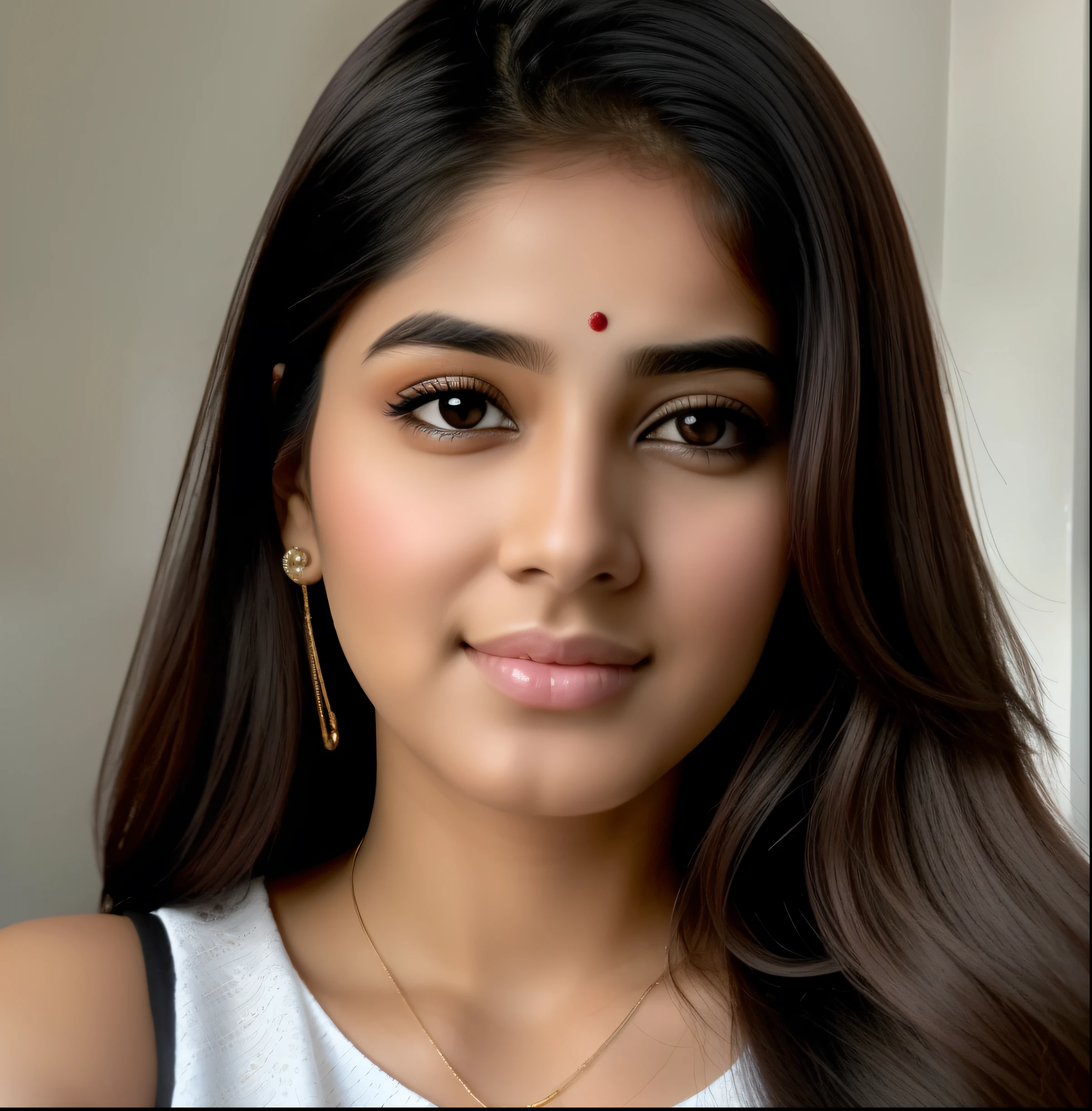 there is a woman that is posing for a picture in a white croptop, very beautiful girl, indian girl with pale glowing skin, with lovely look, attractive girl, cute beautiful, very beautiful photo, sexy girl with dark complexion, beautiful pretty young, traditional beauty, with cute - fine - face, girl next door innocent look, with accurate face, indian, beutiful face