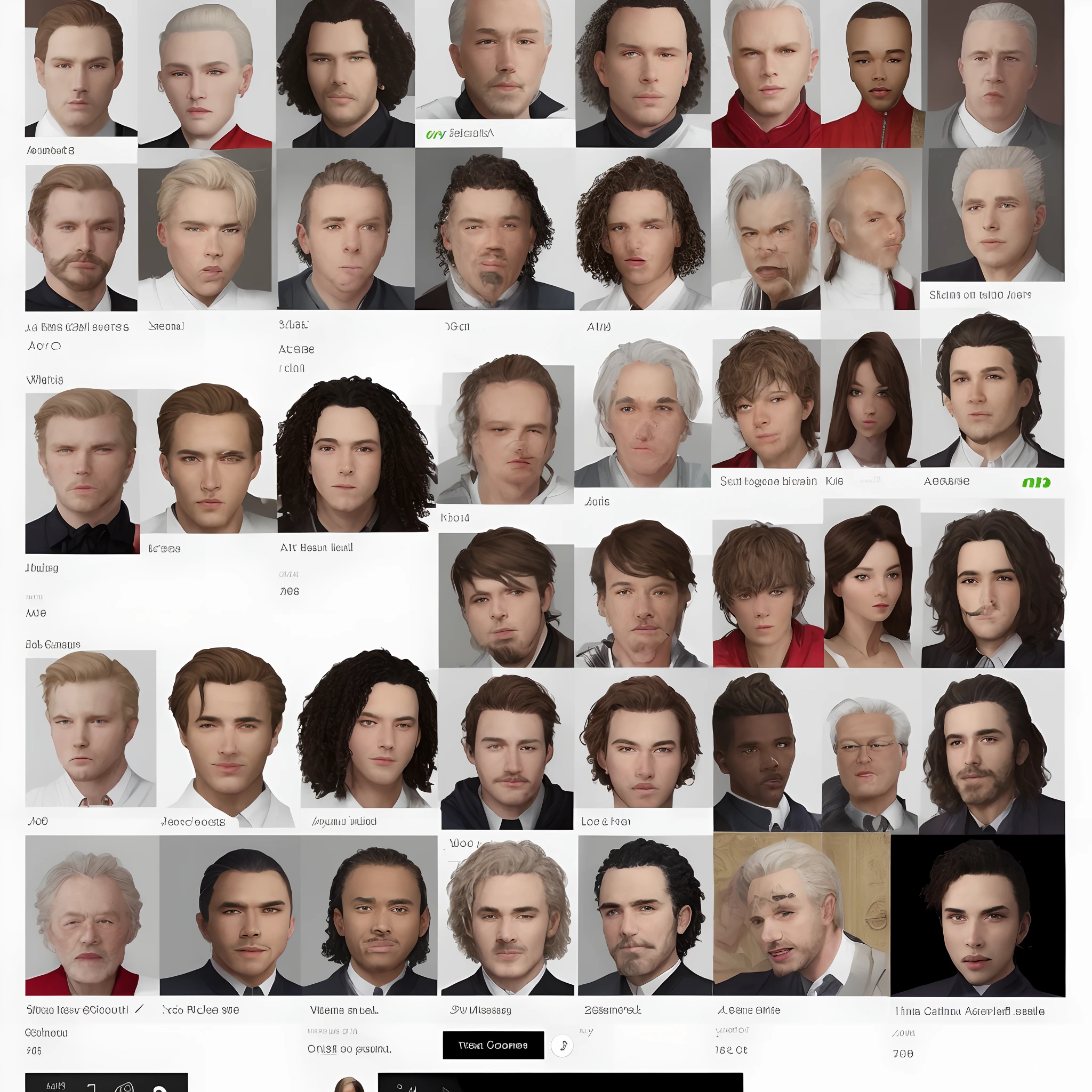 Create me a white person with 76 who looks like King Charles