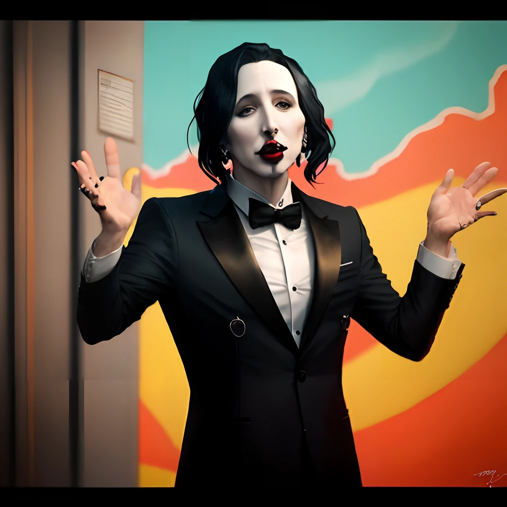Marilyn Manson in Dali Erhai