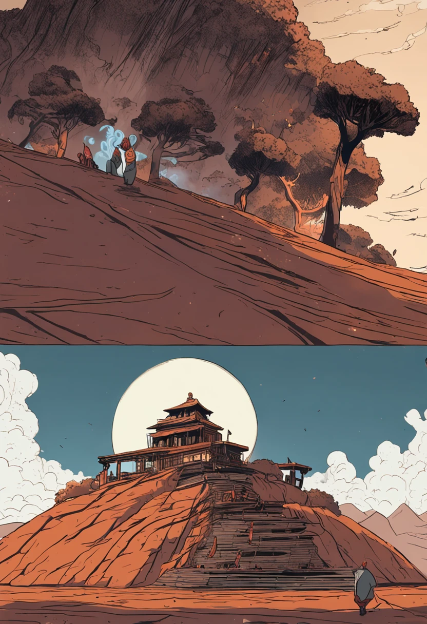 criar dobrador de fogo inspirado na lenda de aang , 4k , ultra realista , muitos detalhes , com cara de mal , cenario destruidor