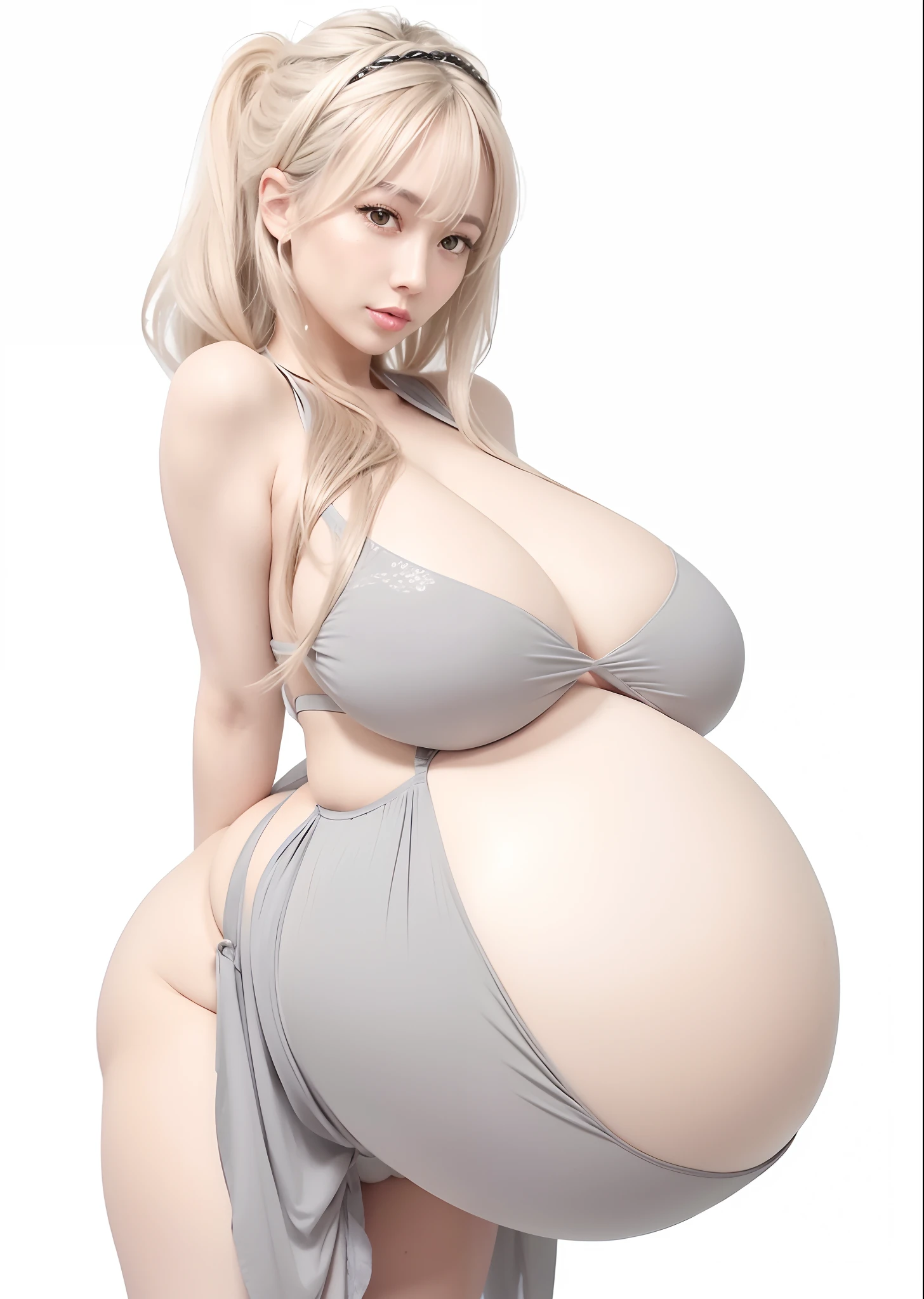 I women pregnant, silver long hair, Huge breasts, gigantic breasts, gigantic boobs, huge boobs, big butt, Huge Ass, Huge , sexy pose, pregnant, impregnate, Virgin, , milf, busty, adult, 4k resolution, 8k resolution, HDR, UHD, Hd, Ultra, Ultra Details, Ultra realistic, 70mm lens,