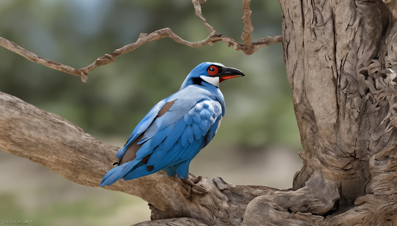 Pajaro de raza senegal azul claro ,gris y mejillas rojitas que este en unas ramas de un arbol blanco sea el protagonista principal Renderizado realista natural, fotorrealista altamente detallado, render fotorrealista, Arte conceptual fotorrealista, Render hiper real, Renderizado 3D realista rojo, Aves f CGsociety, Imagen fotorrealista, fotorrealista altamente detallado, Renderizado detallado hiperrealista, Imagen detallada fotorrealista, Red bird, super detailed render, Renderizado de alta calidad