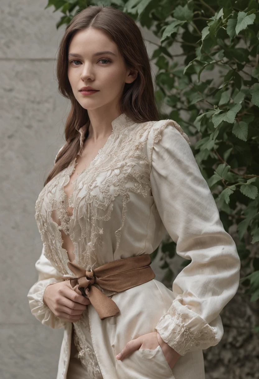 Cassady McClincy , mit langen Bobhaaren SCHWARZ, AUGEN GEZOGEN, dressed in white suit and trousers of DISCREET tailoring and rich pose WITH FOLDED ARMS, braune lange Haare, Halbkörperansicht, fotorealistisch, Fotografie, Meisterwerk, Realist, Realismus, Wiedergabe, Hoher Kontrast, Fotorealistische Artstation 8k HD, digitale Kunst, High-Definition-Trend und detaillierte, realistische Hautstruktur, Ultra-Detail, Realistische Hautstruktur, armour, best qulaity, Ultra-high-definition quality, (fotorealistisch: 1.4),, hight resolution, Detail, RAW-Foto, re scharf, von Lee Jefferies Nikon D850 Film Stockfotografie: 4 Kodak Portra 400 F1 Kamera.6 Linsen Satte Farbe Ultra Real Realistische Texturen Realistische Dramatische Beleuchtung Unreal Engine im Trend bei Art Station Cinestill 800, Woman in red dress half-body view, on a stage, all smiling blue eyes, und lockiges Haar mit Mikrofon in der Hand