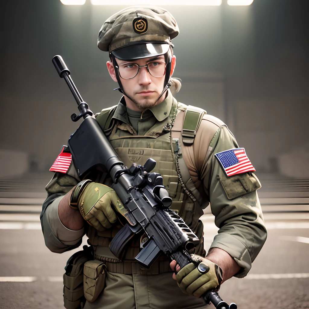 soldier gun man --auto --s2