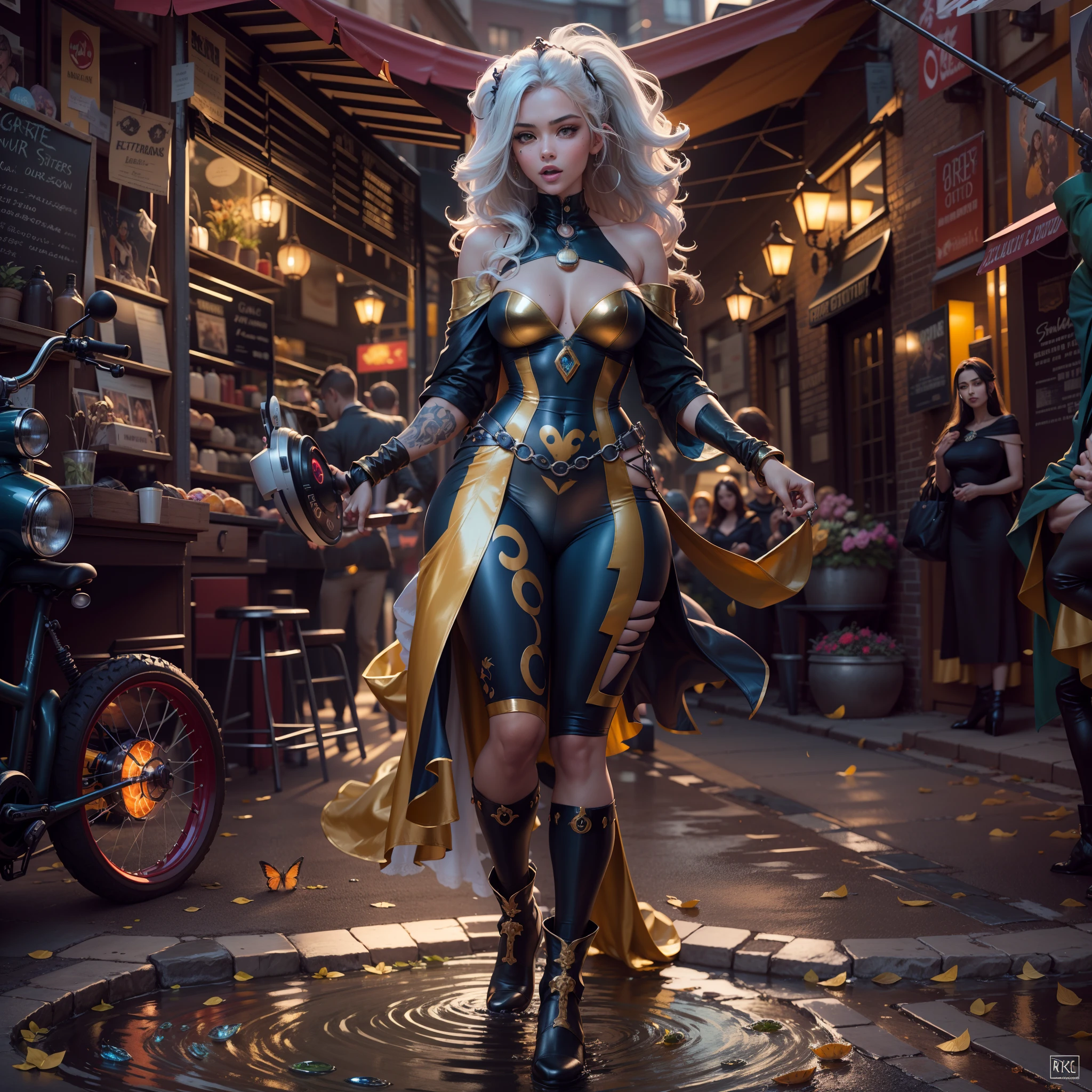 Masterpiece sunLight Heroe Marvel "Storm" outfits Beholder ultra realist saturate meticulously intricate ultra pro-photorealistic optimal ultra high_quality accurate ultra high_detail ultra highres color-coded shading max perfection reflex graduated reflection extreme improved Octane_rendered opengl-shaders glsl-shader UHD XT3 64K 32K 16K 8K DSLR HDR unrealengine5 romm rgb pbr Analogic ultra_Sharpness focus fxaa cgi vfx sfx fkaa txaa rtx ssao post-processing post-production cell-shading tone-mapping volumetric lightning contrast Shadow 3dcg darkness night outdoor Moon global luminescence Fire-follet Goddess dazzling moto mounted bike complet motocycle hearth "Riders" ride Ark "Heavy Metal" Diplomatic Queen sundrop glamour female Cosplay "Ororo Munroe" Baroque hairstyle black african dreadlock curly ecstatic agate symmetrical athletic fullbody blackess skin tanmed epic clean cheekbones effects rougeoiment embarrassed lazuli beaux yeux dark brown pupils black irises turquoise sapphires open mouth teeth obvious smile (tougue fall droplet water drop of water) cape levitating jacket floating Bridaldress Dickey Collar Charm Elastic Lace Turtleneck Sleeve Blouse Pullover Lining clavicles shoulders:Open papillotes white leathers breasts fine sideboob satin safran orange yellow skirt soies assorties lace corsait gothic zip tin livid red thick amples spinelles nombril revealing diamond heart chastity_belt silver adorned padlock Gold lock pubis scarlet pubis-hairy obvious indigo garter snap thighs legs boots gothic decorated ruby invoke CGSCOSITY onyx jukebox (EOS R6 135mm 1/1250s f/2.8 ISO400) opals inox rune armor chrome gold heavyflat band fathom richly decorated glyphs ornate lava micro navy plasma Tourmaline silver earth engravings lava incandescent flash-fire-shoot-laser depthfield street population Urban background floraison Monarch equirectangular 360 deep path kindergarden chef-d&#39 monster butterfly tattoo Bruce_Weber girl naked sex nsfw multi various etc.