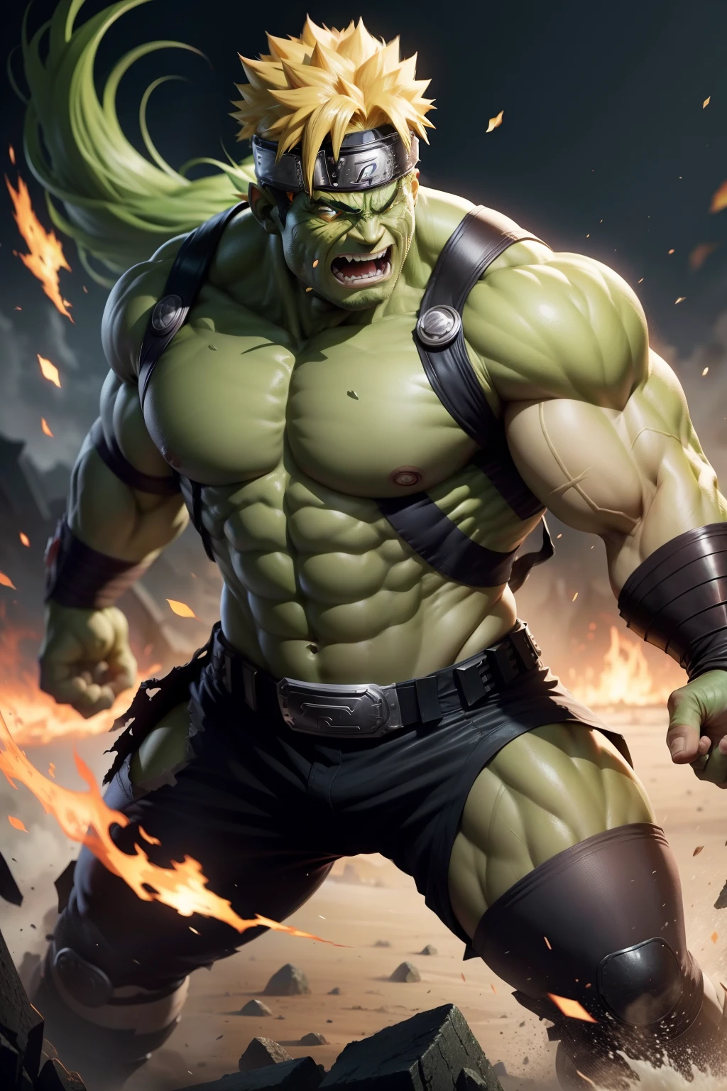 Naruto X Hulk