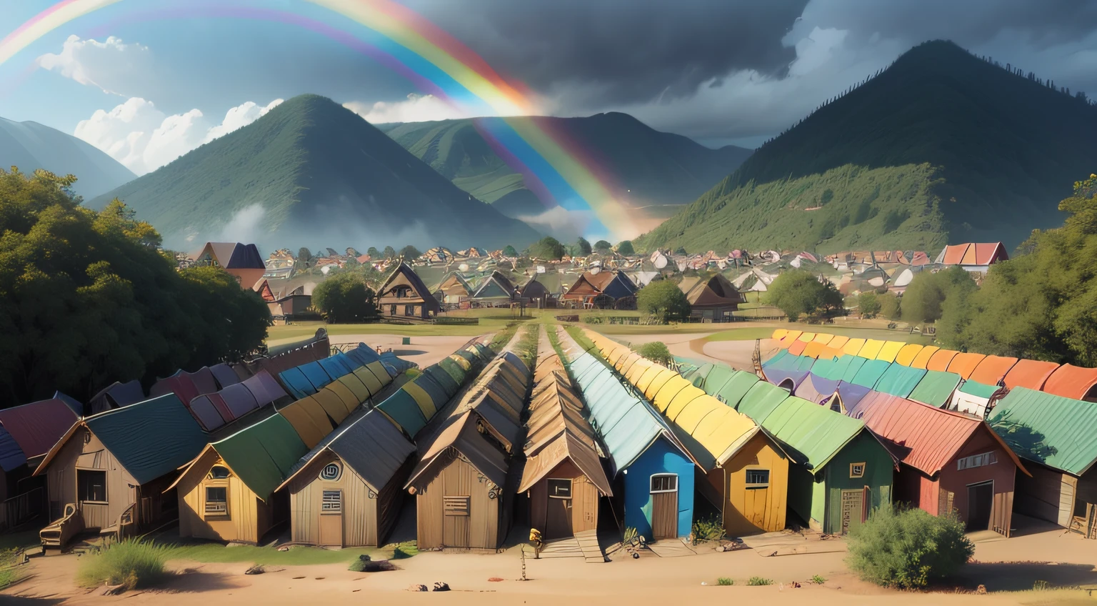 rainbow village