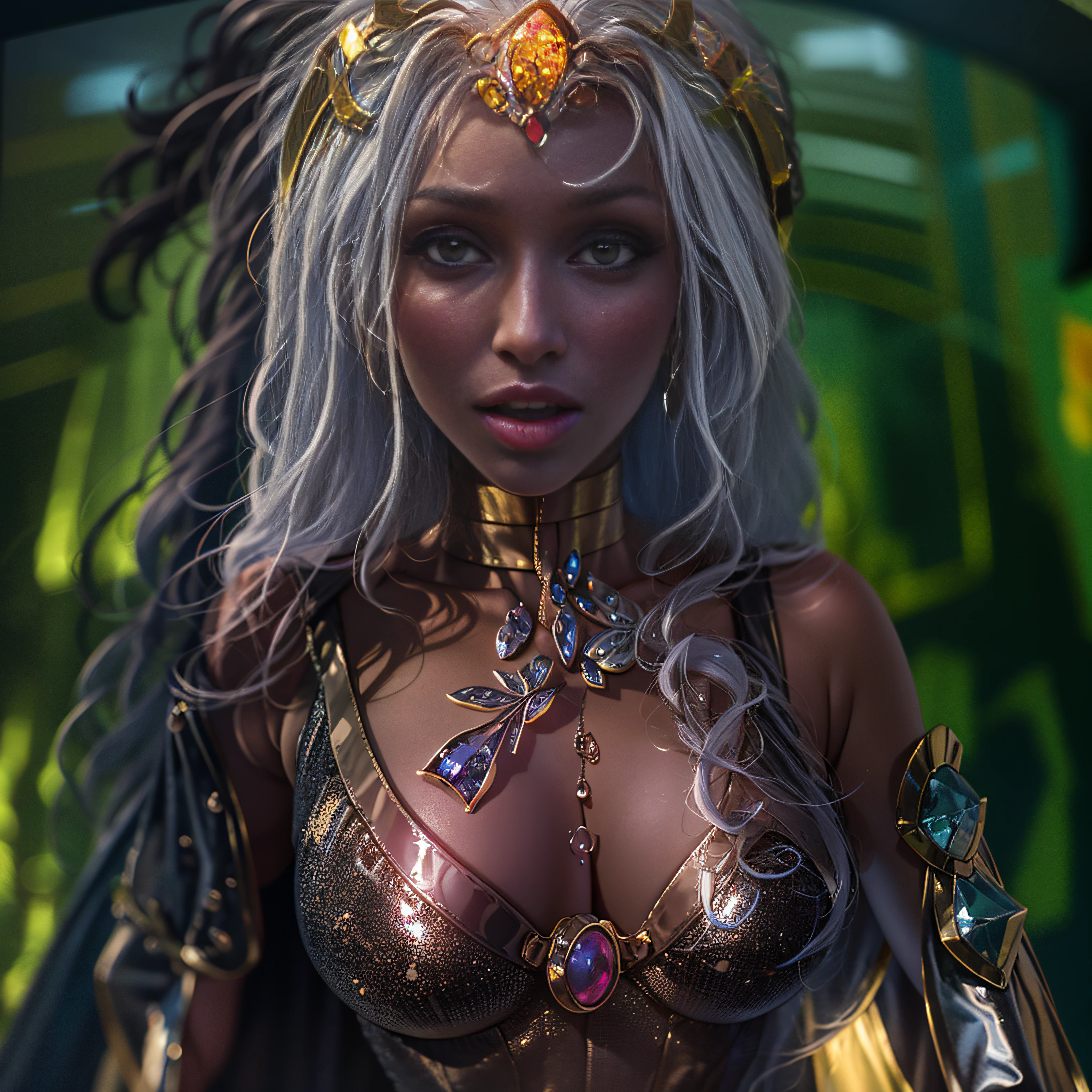 Masterpiece sunLight Heroe Marvel "Storm" outfits Beholder ultra realist saturate meticulously intricate ultra pro-photorealistic optimal ultra high_quality accurate ultra high_detail ultra highres color-coded shading max perfection reflex graduated reflection extreme improved Octane_rendered opengl-shaders glsl-shader UHD XT3 64K 32K 16K 8K DSLR HDR unrealengine5 romm rgb pbr Analogic ultra_Sharpness focus fxaa cgi vfx sfx fkaa txaa rtx ssao post-processing post-production cell-shading tone-mapping volumetric lightning contrast Shadow 3dcg darkness night outdoor Moon global luminescence Fire-follet Goddess dazzling moto mounted bike complet motocycle hearth "Riders" ride Ark "Heavy Metal" Diplomatic Queen sundrop glamour female Cosplay "Ororo Munroe" Baroque hairstyle black african dreadlock curly ecstatic agate symmetrical athletic fullbody blackess skin tanmed epic clean cheekbones effects rougeoiment embarrassed lazuli beaux yeux dark brown pupils black irises turquoise sapphires open mouth teeth obvious smile (tougue fall droplet water drop of water) cape levitating jacket floating Bridaldress Dickey Collar Charm Elastic Lace Turtleneck Sleeve Blouse Pullover Lining clavicles shoulders:Open papillotes white leathers breasts fine sideboob satin safran orange yellow skirt soies assorties lace corsait gothic zip tin livid red thick amples spinelles nombril revealing diamond heart chastity_belt silver adorned padlock Gold lock pubis scarlet pubis-hairy obvious indigo garter snap thighs legs boots gothic decorated ruby invoke CGSCOSITY onyx jukebox (EOS R6 135mm 1/1250s f/2.8 ISO400) opals inox rune armor chrome gold heavyflat band fathom richly decorated glyphs ornate lava micro navy plasma Tourmaline silver earth engravings lava incandescent flash-fire-shoot-laser depthfield street population Urban background floraison Monarch equirectangular 360 deep path kindergarden chef-d&#39 monster butterfly tattoo Bruce_Weber girl naked sex nsfw multi various etc.