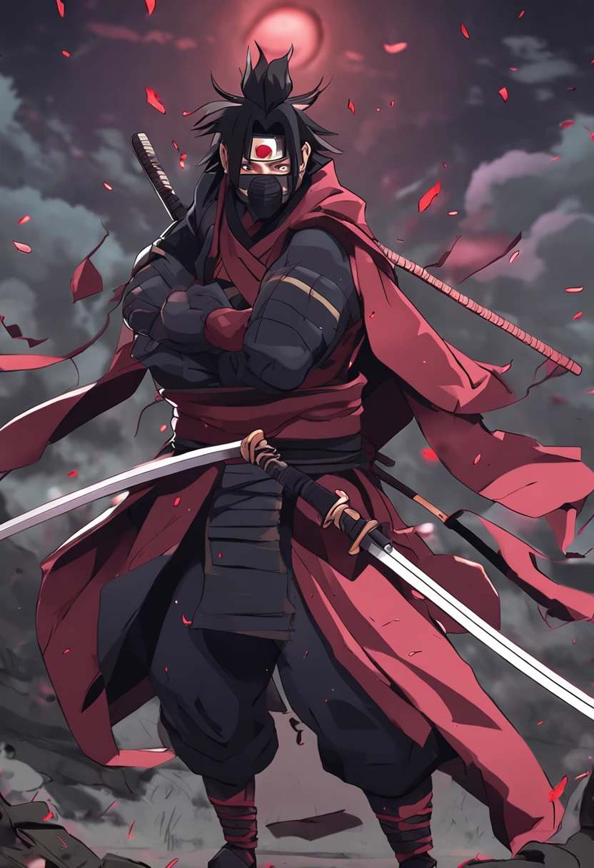 shisui uchiha samurai armadura