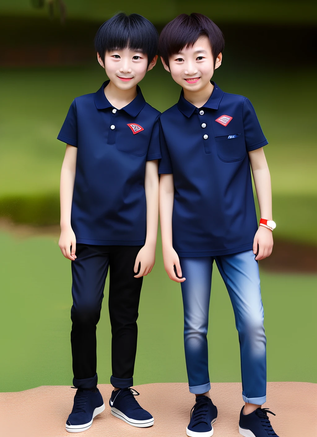 Two boys。