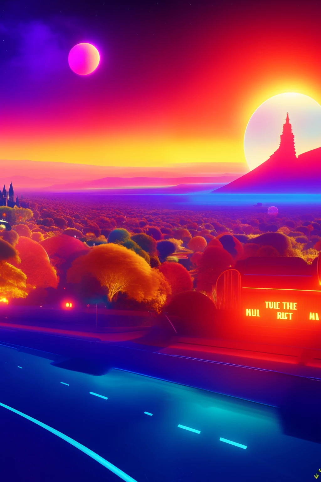 Beatles in a psychedelic submarine, concept art 4k, chaos