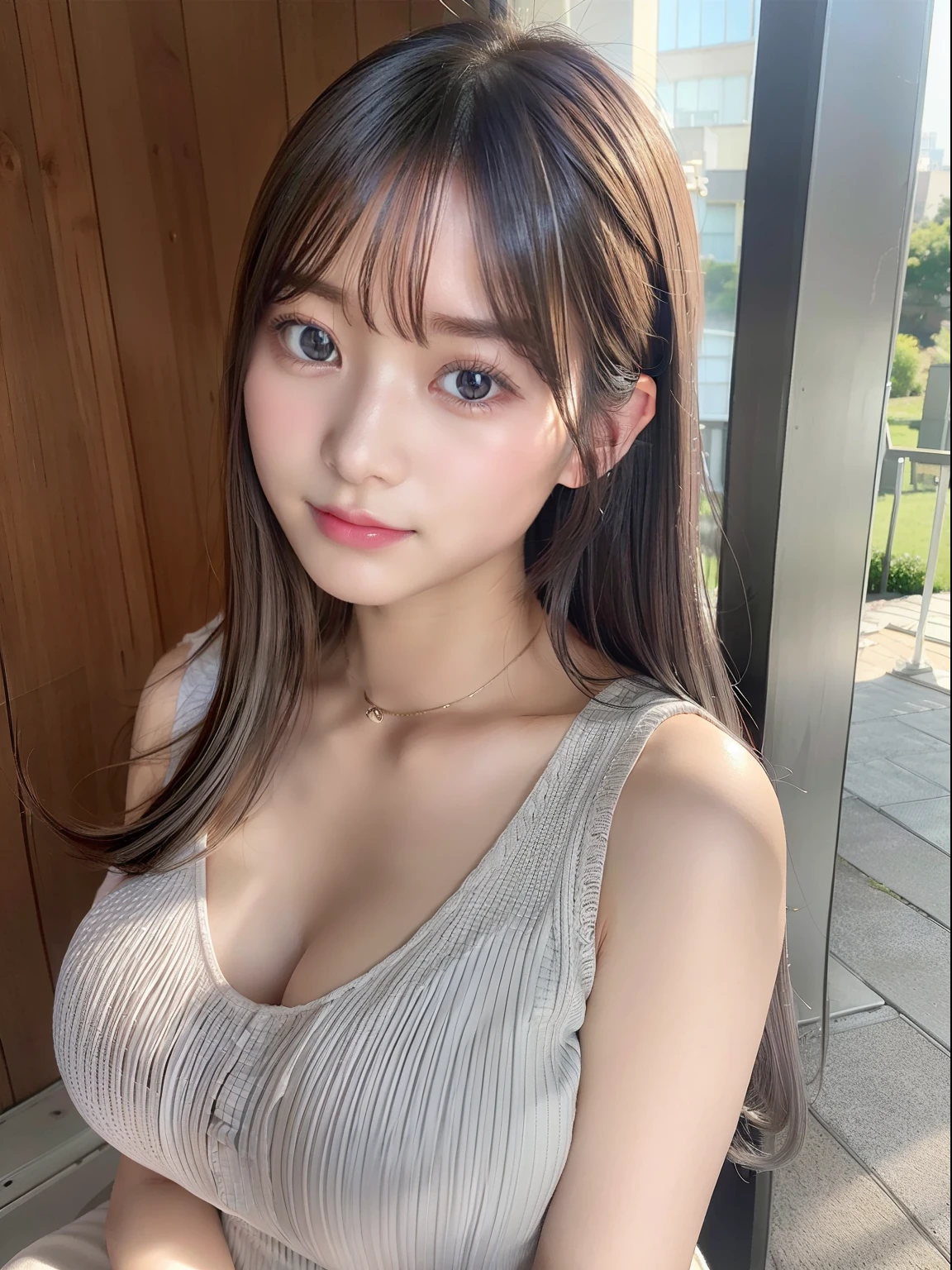 topless, , Light red, big nipple, (Breast milk:1.12), Straight bangs, long hair、Shrine maiden, Nude, , 、Show your nipples properly from the front、Japanese high school girl like in the photo, Pale-skinned girl, , , necklace, , , , ,, 8K, , Plain eyes、, realistic breasts, , realistic girl, beautiful girl、kawaii junior high school student、I am studying, Brown Hair、Cheerleader、ribbon、LOL,