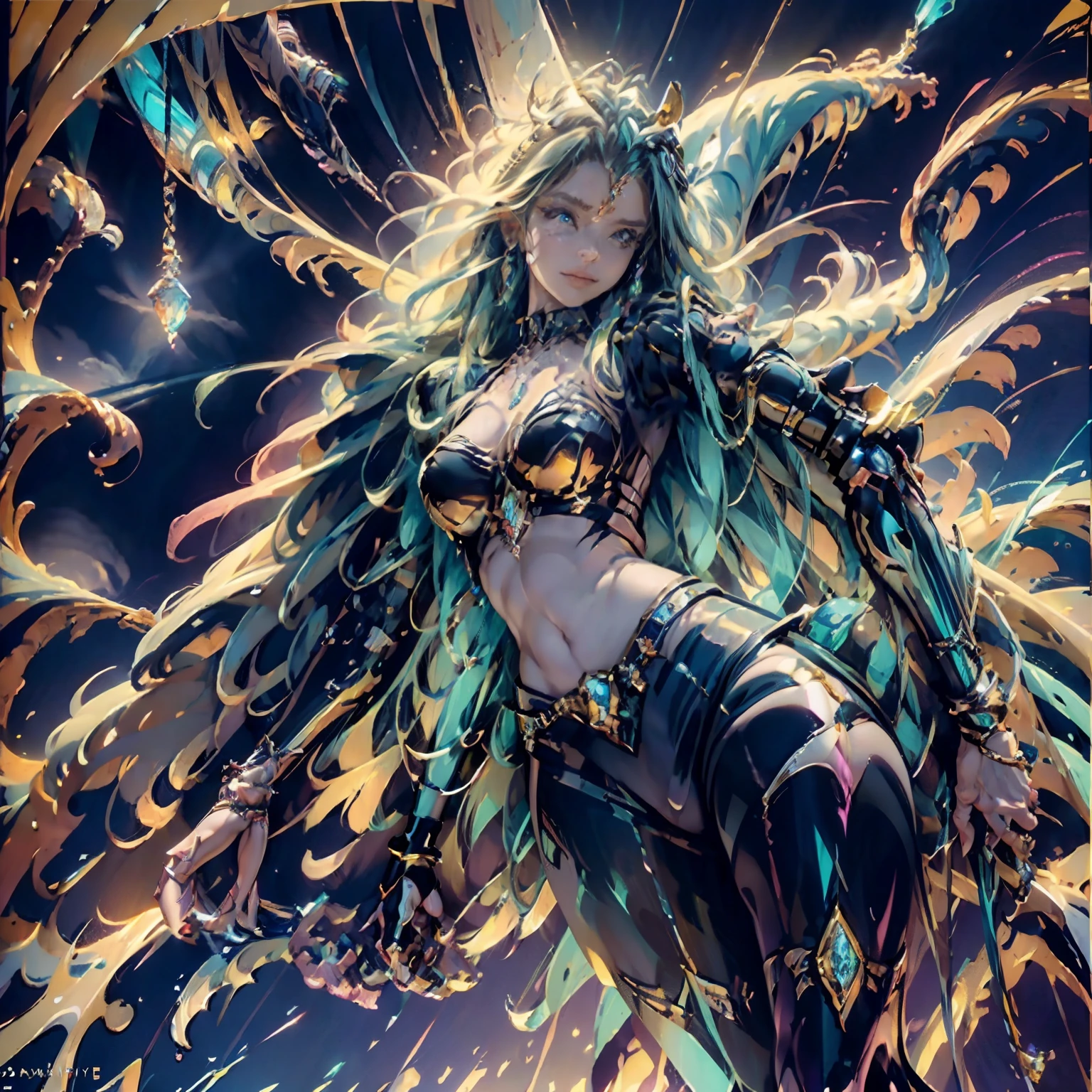 (offene Beine gebeugt und angehoben: 1.5) "Kreieren Sie das ultimative visuelle Fest!" Saint Seiya Gold Armor Athena in der Cyberpunk-Welt, hocken (Knie beugen) (Beine anheben) to enhance the mecha and gold texture, eckig, Reichhaltige Linien, increase by 1.5 mal! With your hands behind your head (open legs), Lie on your back, Die metallische Textur auf dem silbernen Hintergrund, ausatmen! auf dem Bauch, lehnend, (Pawanmuktasana: 1.3) (frische Luft) (hips) Panties for the audience (nackte Schultern) (with countless super-sized gemstones) (Super large gemstone pendants: 2), crazy details (mit Wasser, that flows through the body: 1.5) full entire body, (legwear: 2), aristokratische Details, volles Gras, full length, Vollformat, Epische Pose, (Beautiful jewelry) gelbes Haar (Halskette Ohrringe) while, (Einstellung + large gemstones), large diamonds, Gold, Edelstein), Wasserfall, neben dem Bad, Unrealistischer Motorenstil, Detailliert, surrealistisch, Boca-Effekt, gedreht im Stil von David LaChapelle, Biolumineszierende Palette: lila, Pinkish, Brilliant white, Weitwinkel, Ultrafein, Filmstillleben, Lebhaft, Wlop und Sakimichan, Artgerm-Stil, Unterbrust, Perfektes Auge, highest image quality 16K, inspirierte Harry Winston, Aufgenommen mit Canon EOS R 6, Meisterwerk