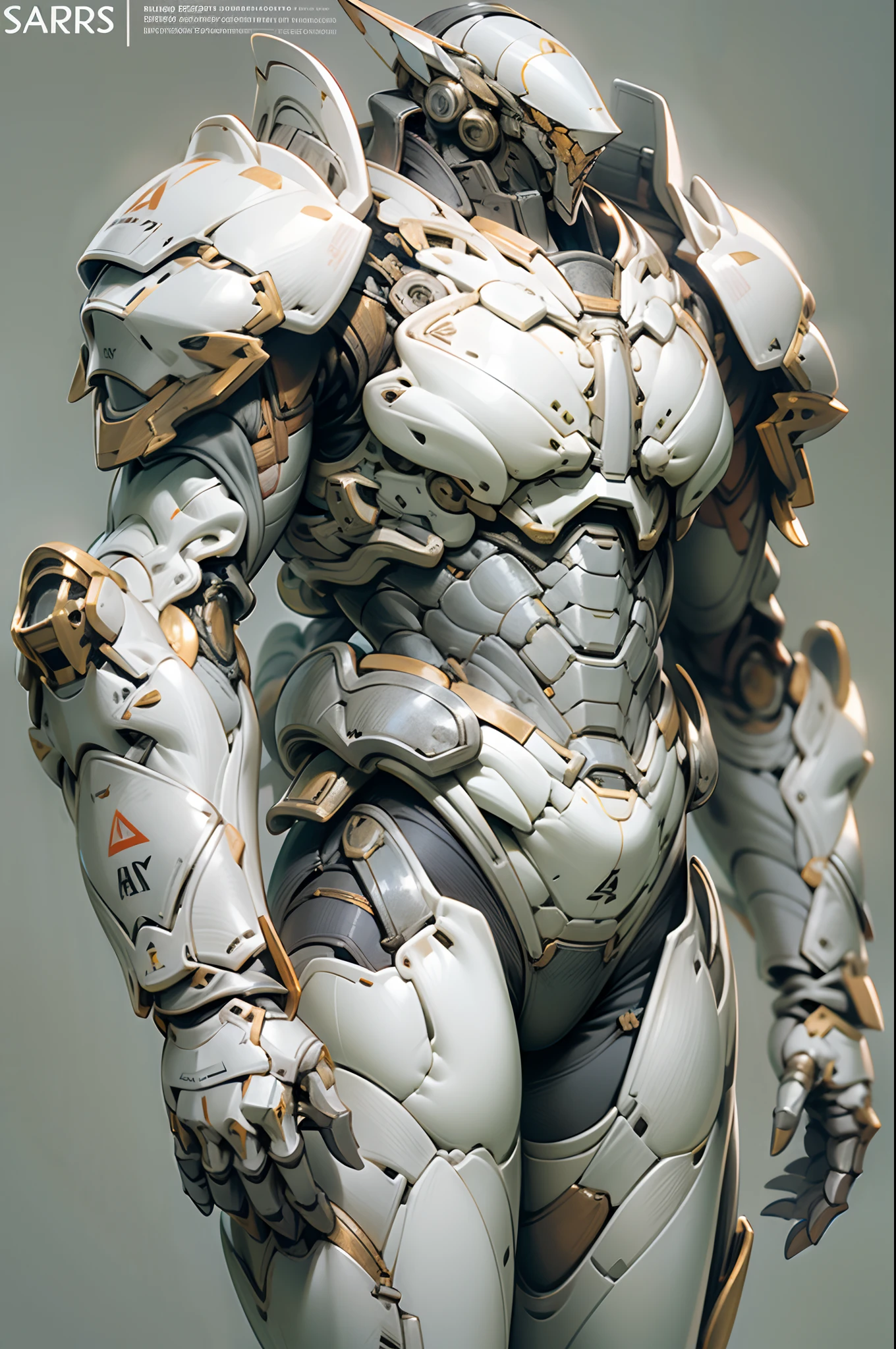 corpo inteiro, traje espacial marinho escuro, Postura de combate, sharp creases on the surface of the shell, Simplified curves and transitions, Tightly connected abdominal armor showing symmetrical angles, with biological rib as abdominal armor layer by layer covering and connecting, e veias brilhantes entre as lacunas da armadura abdominal. The EVA of the rear armor combines the shield and the electronics, melhor qualidade, Realiy, ultra-detalhada,8k,
