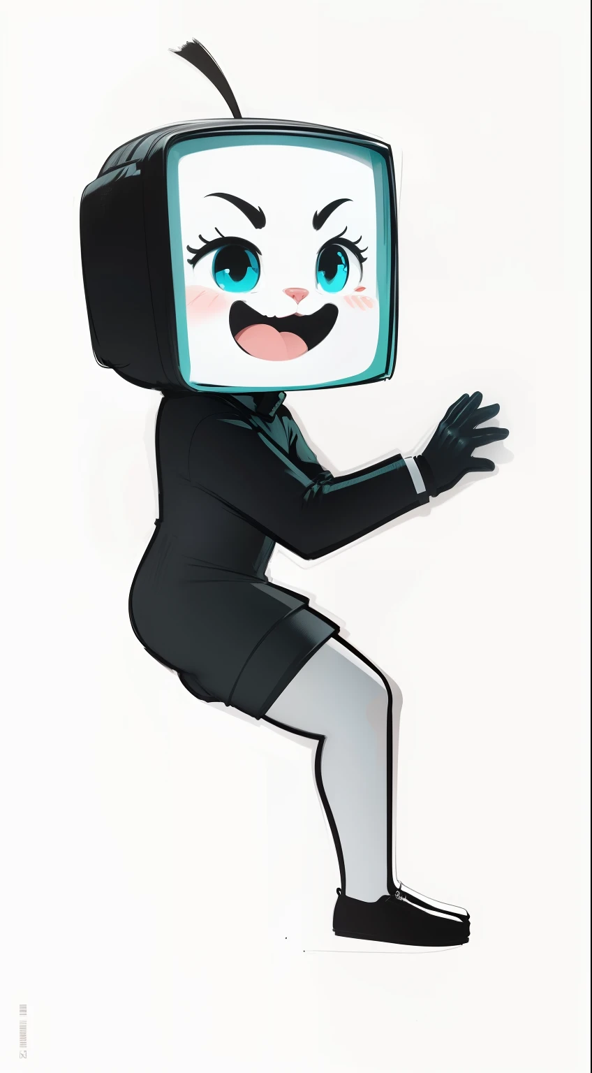 Minecraft enderwoman butt side view