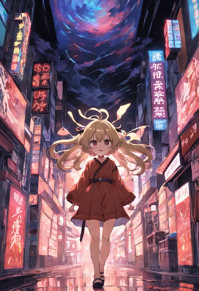 hentai, garota no quarto se masturbando