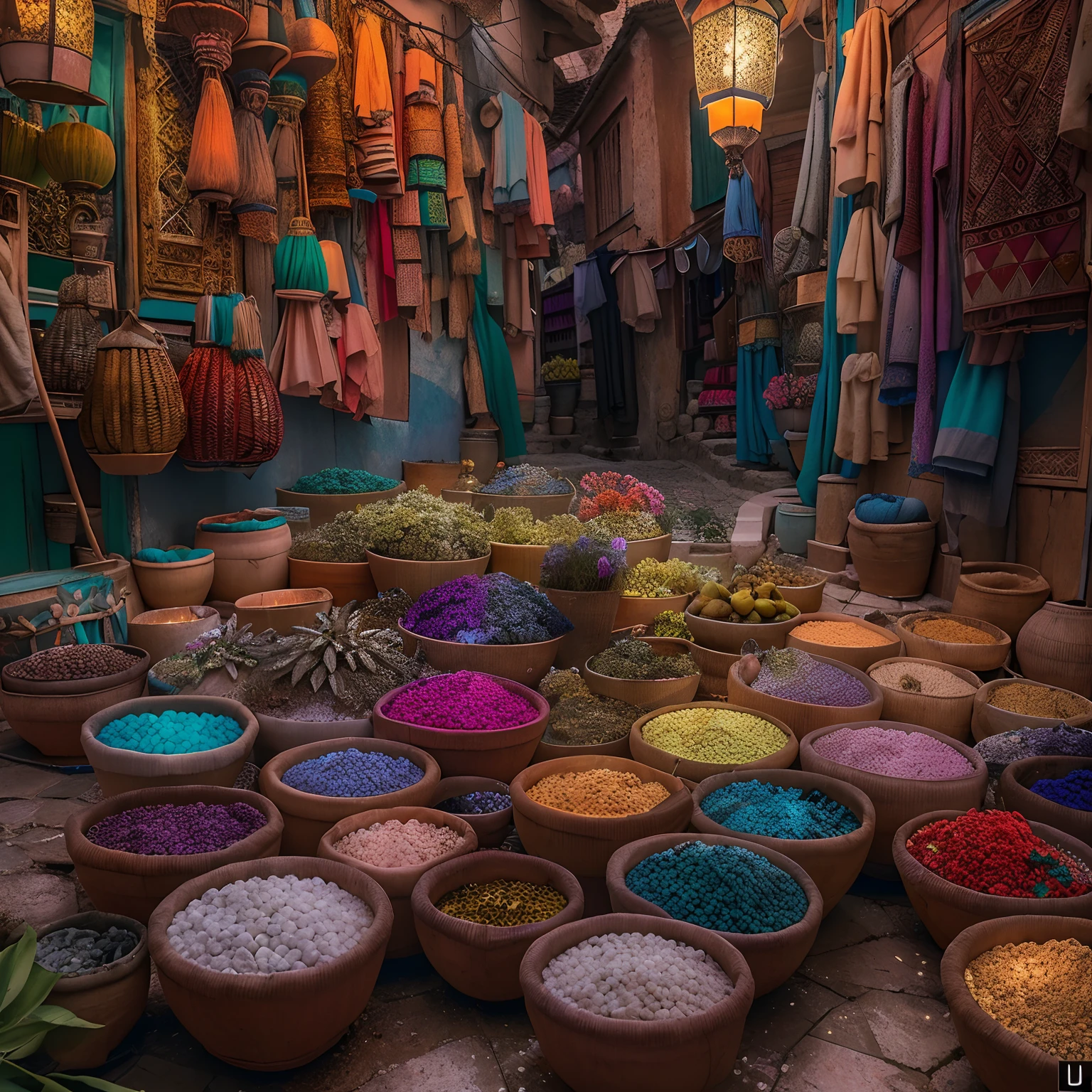 Moroccan Medina, Amazigh clothing, Touristes dans le souk, Masterpiece, Best quality, ultra highres, .RAW, ((Riad)), marrakech, marrakech, Lampes marocaines, (Photoluminescence), fleurs en fleurs, clair, Photo .Cinematic RAW, Hyper real photo, ultrarealistic, 8K UHD, DSLR, softlighting, High quality, grain du film, Fujifilm XT3, pictured on a Kodak Retina II Sanyo Xacti VPC-CA6, Objectif 50mm, Grand angle, Hdr, hyper-realistic, colourfull, volumeric lighting, [volumetric fog, humide], faible profondeur de champ, reflections, photo, (sparkling), luisant, (iridescent), Lueur, chatoyant, mystique, enchanteur, Brillant, Maroc, exotique, (Masterpiece) (Best quality) (Detailed) (8k) (Hdr) (wallpaper) (lighting cinematic) (mise au point nette) (complexe), Romantique, Olivesh hyper realistic super detailed extrême details