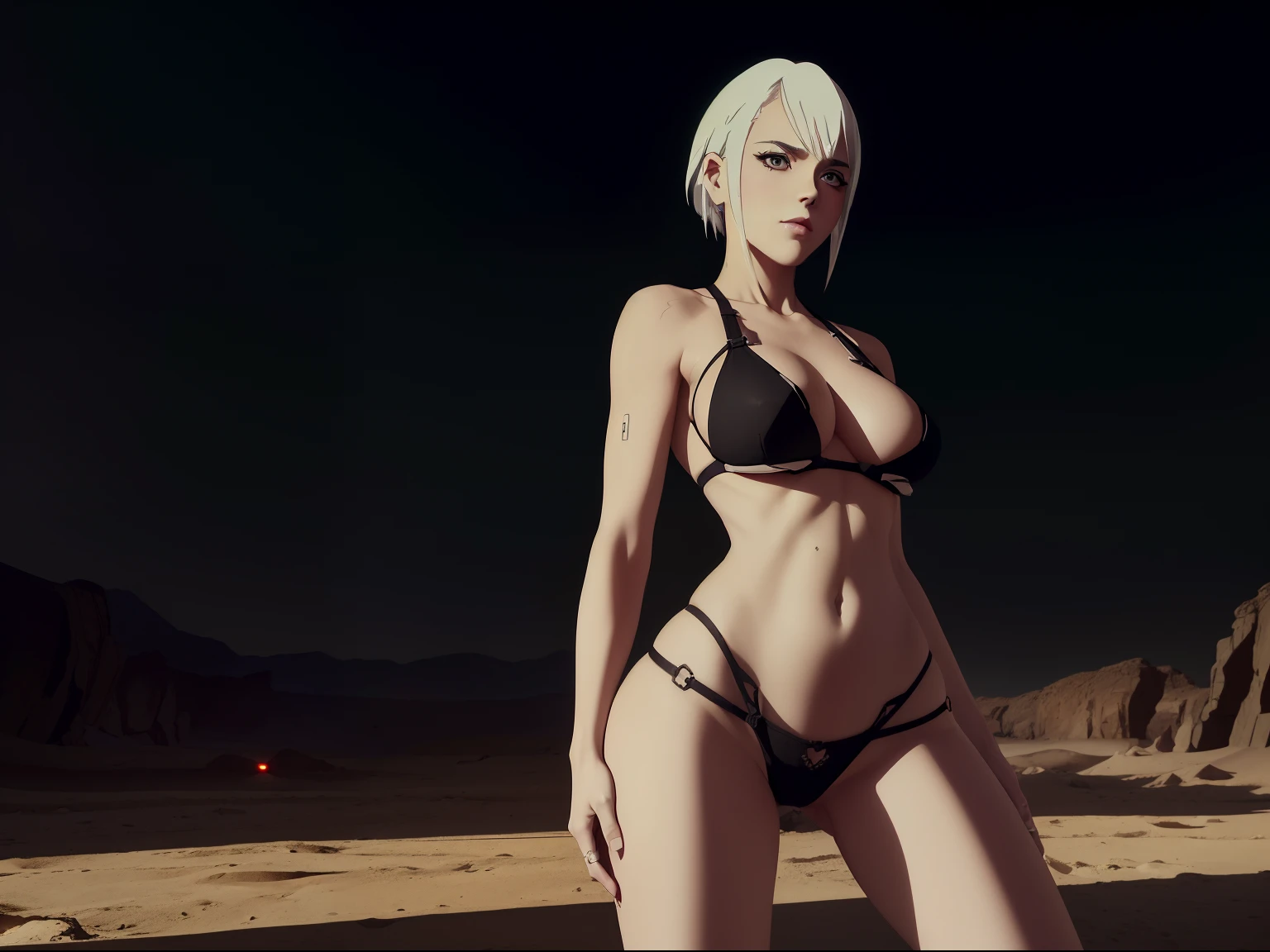 (((Lucyna "Lucy" Kushinada))) (white hair) ((cyberpunk edgerunner)) (((enormes tetas)))  8k,((cuerpo completo))(((Amazing tits)))caliente, hermosa,((Hornie)), 8k, hiperrealista todo como un motor irreal trazado de rayos render ((estilo humano hiperealista)),(((Empty dark background))). hiperrealista todo como un motor irreal trazado de rayos render estilo humano realista ,(((Empty dark background)))., Suavemente iluminado, Intimo exquisito detalle, foco nítido, intrincadamente detallado, rewarded photography, small-catchlight, bajo contraste, alta nitidez, facial-symmetry, profundidad de campo, cinematic background, Renderizado del motor irreal, Imagen central, dream-like, Suavemente iluminado, intimo, imagen de cuerpo completo ,cuerpo completo,((tetona)),((piernas torneadas)) perfect ass ecchi