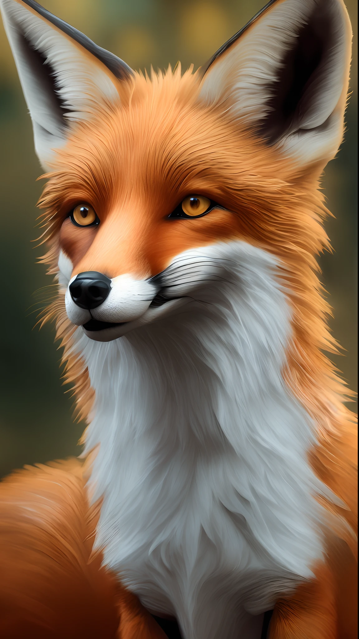 hyper-detailed 3d render like a oil painting of a fox, lifelike, photorealistic, digital painting, aesthetic, smooth, sharp focus, artstation HD, 16k uhd
