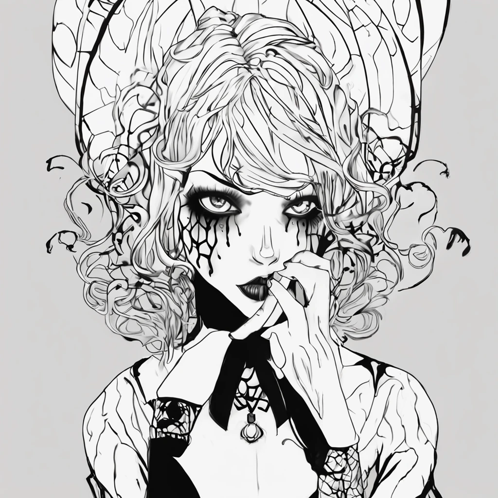 Anime, Black and white Harlequin Girl, llorando, Dispair, maquillaje payaso, gotic, solid circle eyes, horror, atmosphric perspective, mejor calidad, wistful look, rubor, soga al rededor de su cuello, suicidio, alto contraste, sangre, La mejor calidad, Obra maestra, ultrahigh resolution, (realistic photograph:1.4), surrealismo, como una pesadilla ,FusionArt, Bailarina de sombras, Magia de sombras, Control de la oscuridad, sigilo, Shadowstep, Hechizos de umbral, Cuchilla oculta,