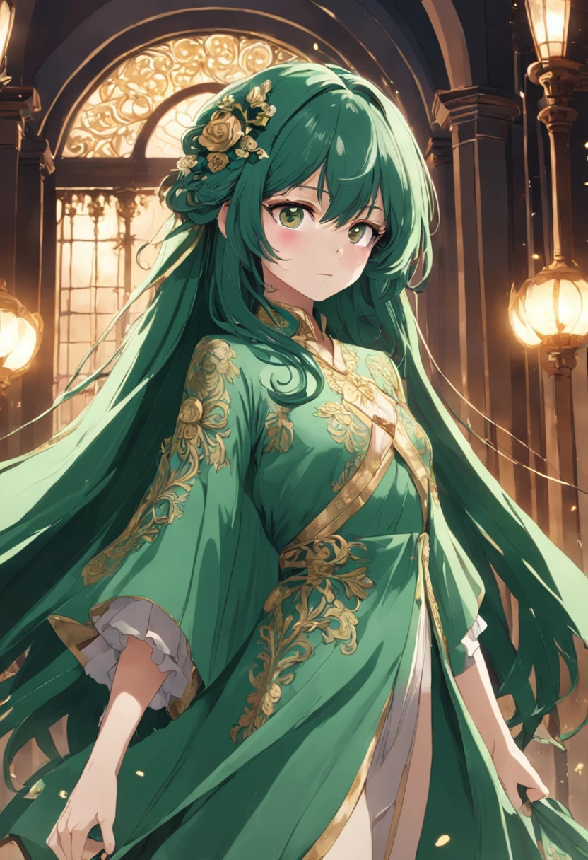 Condessa Isabella: Elegante aristocrata de olhos verdes, dark hair and flawless robes, it hides an enigmatic aura beneath its refined beauty, sentada dentro de um trem chique