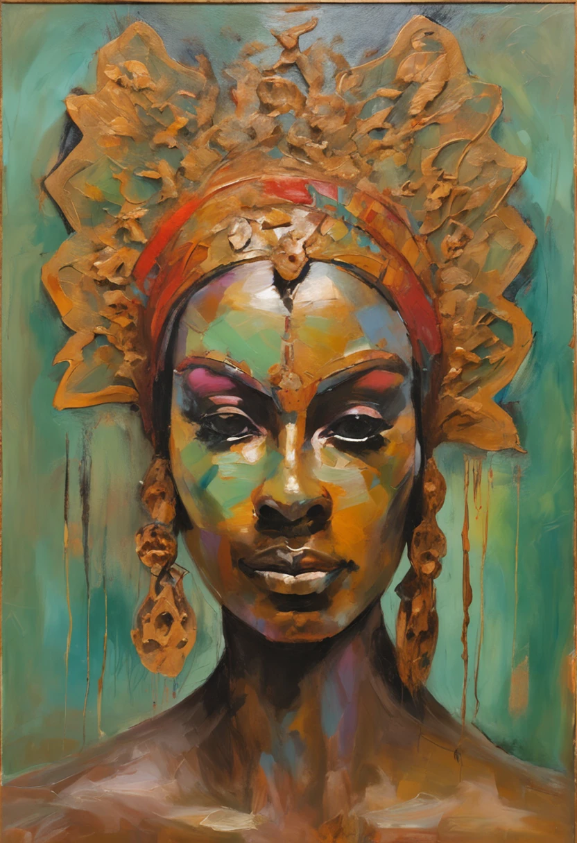 Portrait of a woman wearing hero mask, Front view, an ornate mask style, trending in artstation, Fantastic details full face