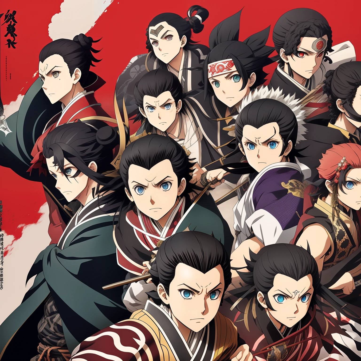 Kimetsu no Yaiba, concept art, 4k