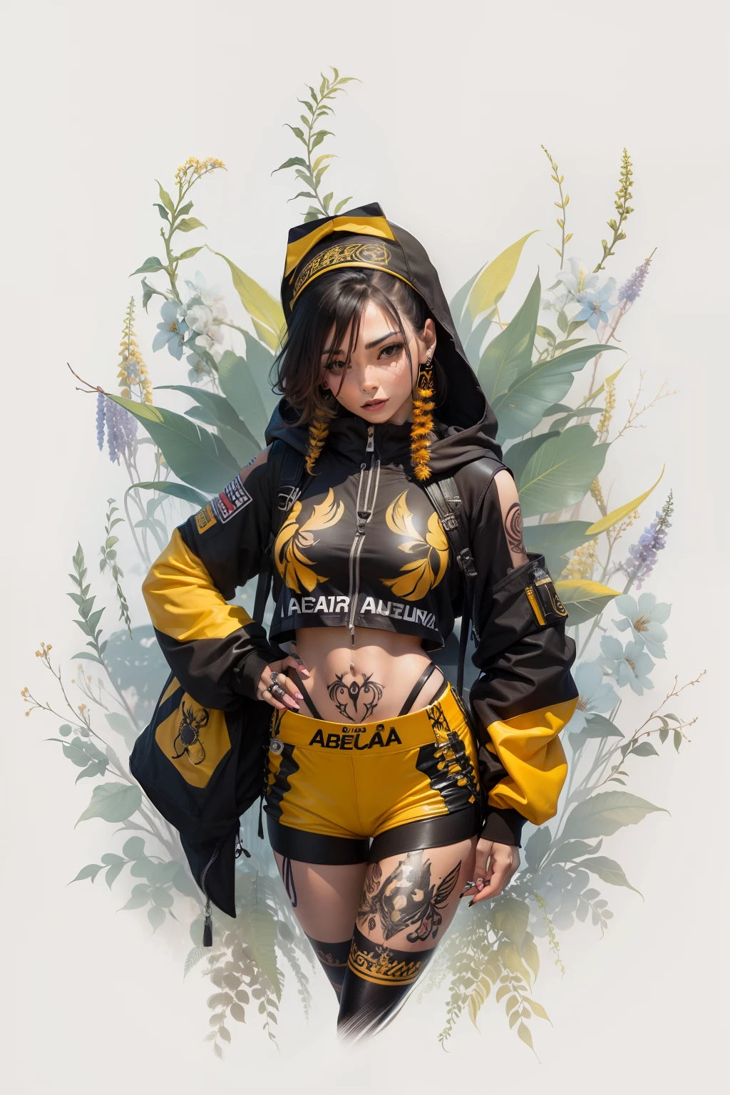 Abeja tatuada ruda para tienda de tatuajes