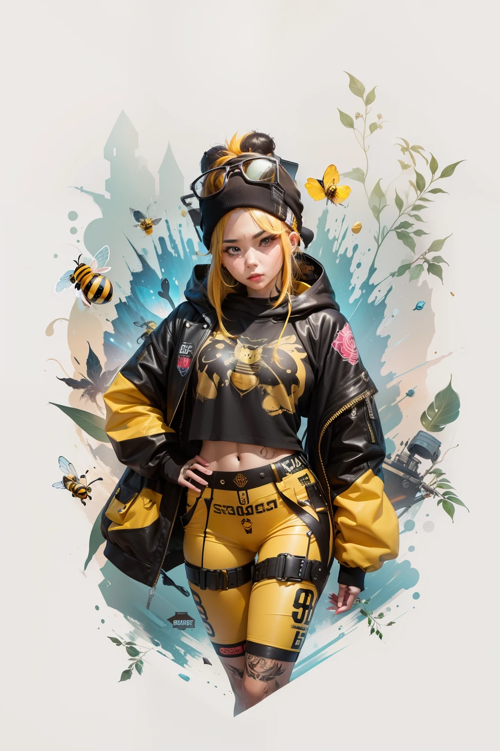 a ore bee for a tattoo shop