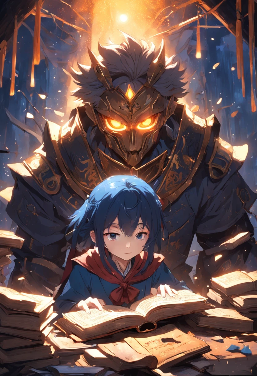 Haotian found an ancient secret book in the scrap heap,He looked at it suspiciously for a moment。,sudden,His eyes lit up,Something seems to have come to mind。
