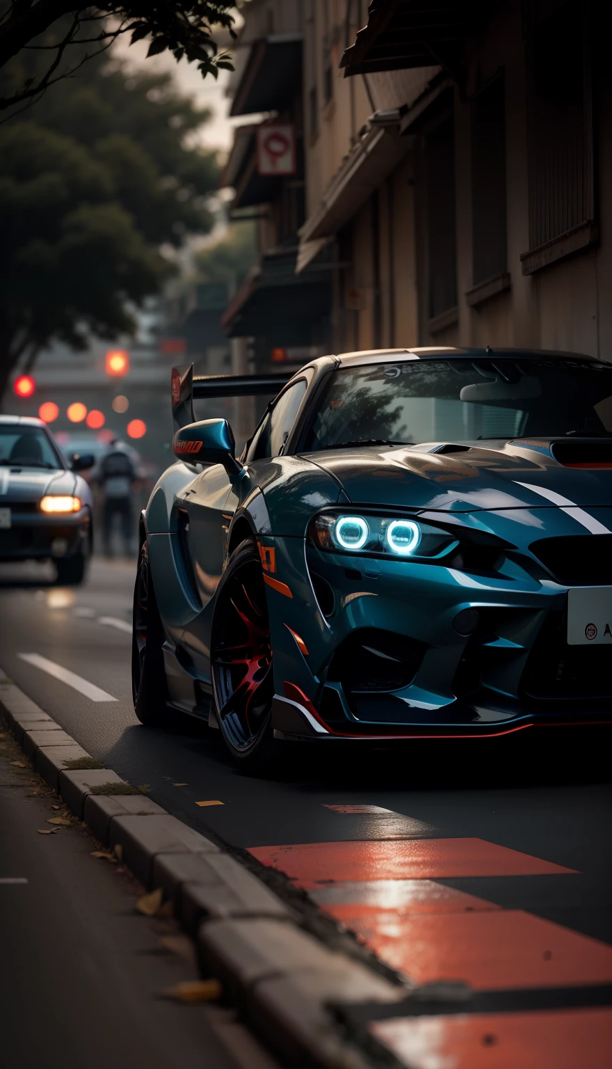 papel de parede, alterar plano de fundo, muitos carros, supra