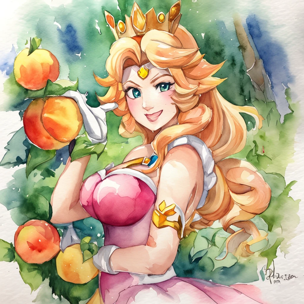 (Princess Peach: 1.5),(Sexy superheroine:1.2),(magical forest:1.2),(Fofosexyrobutts:1.2),(Rossdraw 2.5:1.1),(KDA:1.1),(WLOP:1.1),(Sakimichan:1.1),(Aquarela:1.2),(Particus:0.55)