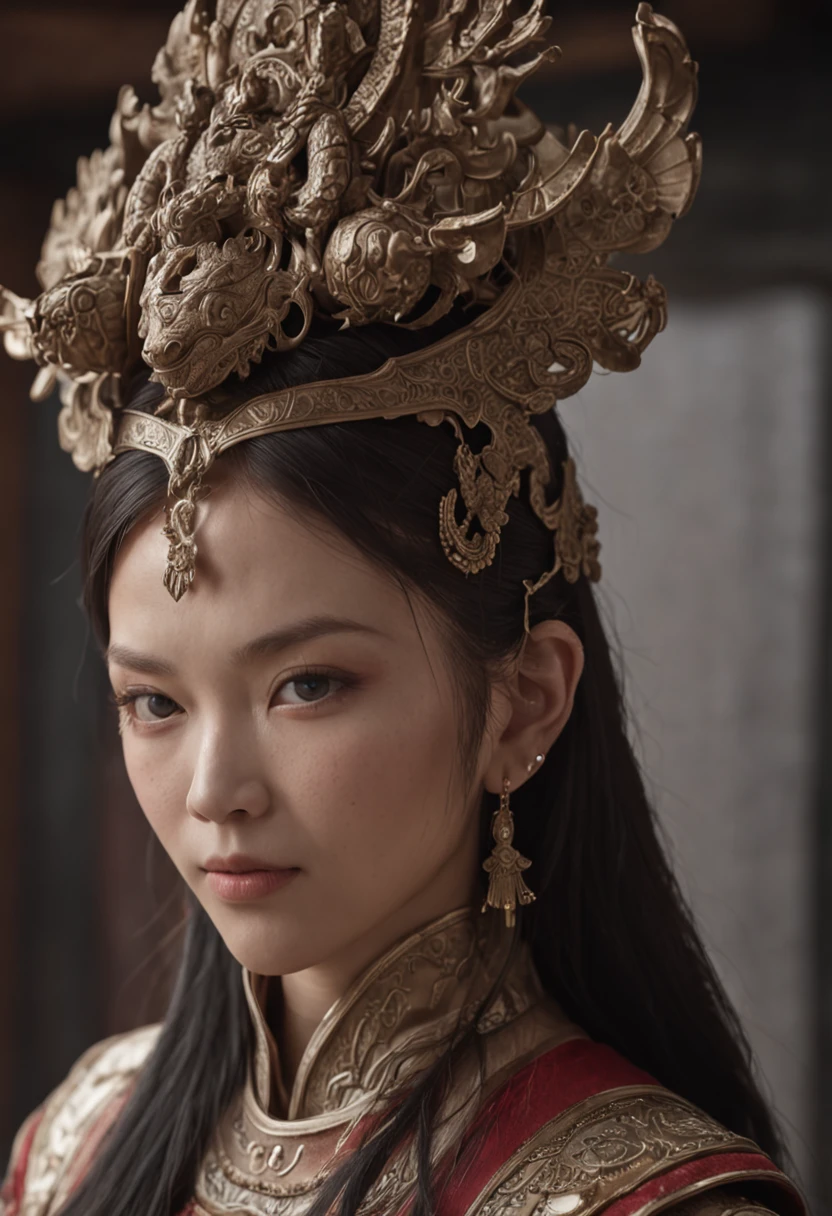 Chinese mythology,ocean floor,hyper realisitc,navy seal,crystal,skeleton
