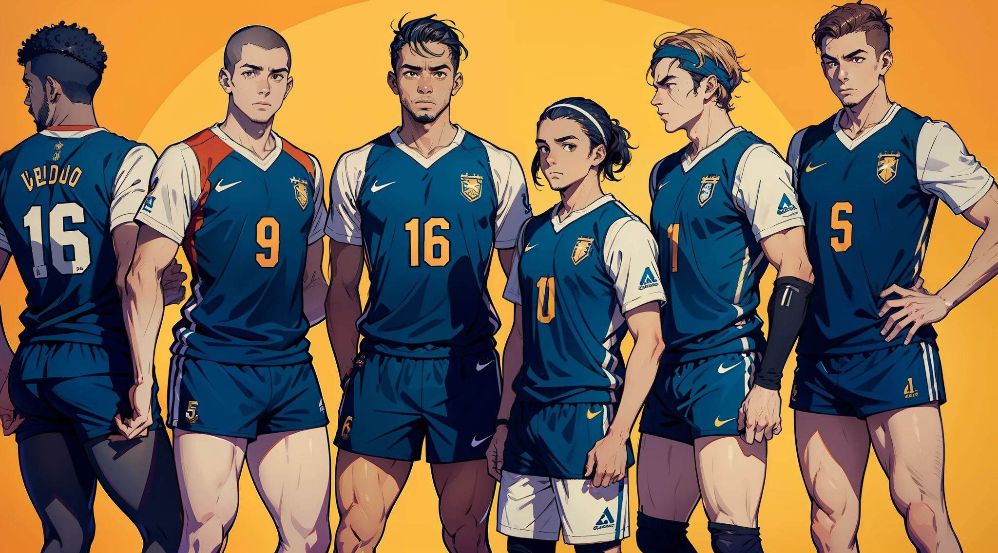 crie uma imagem que represente um jogo de voleibol, 6 jogadores de um lado, uma rede no meio da quadra,homens, 8k, 16k