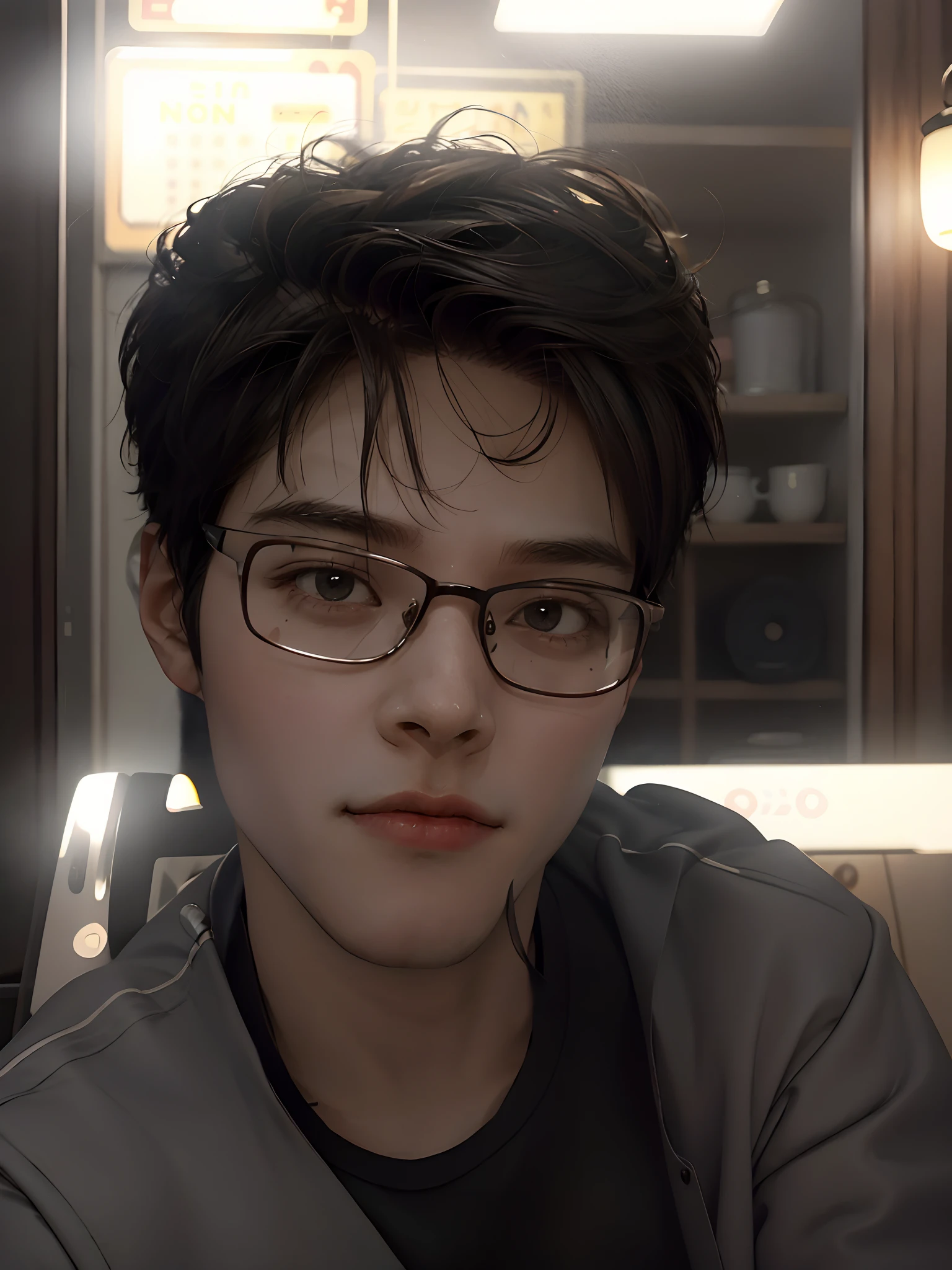 There was a man wearing glasses sitting at the table, 2 , 2 8 years old old, nivanh cho pham, 2 3 years old, 2 2 years old, 21 yeong shaded, 3 2ld, ren heng, yanjun cheng