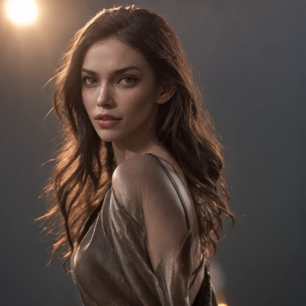 (Professional 3D rendering:1.3) de (Realistic:1.3) foto de arte mais bonita do mundo，Features soft, shiny heroines, ((Epic heroine fantasy skinny wet woman angry heroine look long hair in dynamic pose, fantastic location, majestoso ambiente desordenado)), corpo inteiro 8k unidade render, action shot, poros da pele, very dark lighting, sombreamento pesado, circunstanciado, rosto detalhado, (Vibrando, Fotografia realista, Realistic, Dramatic, Escuro, foco nítido, 8k), (Roupas de couro velhas danificadas pelo mau tempo:1.4), ((((Use peles)))), (intrincado:1.4), decadente, (altamente detalhado:1.4), Pintura digital, rendering by octane, art stations, conceito-arte, liso, foco nítido, illustration, germe da arte, (Loish:0.23), Wlop Ilya Kuvshinov, e greg rutkowski e alphonse mucha gracias, (global ilumination, studiolight, light volumetric), chuva forte, floating particles, patife, fantasia, Nosso, Corpo inteiroesbiano, ((Fundo escuro e antigo da cidade:1.3)),CGSesociedade,art stations