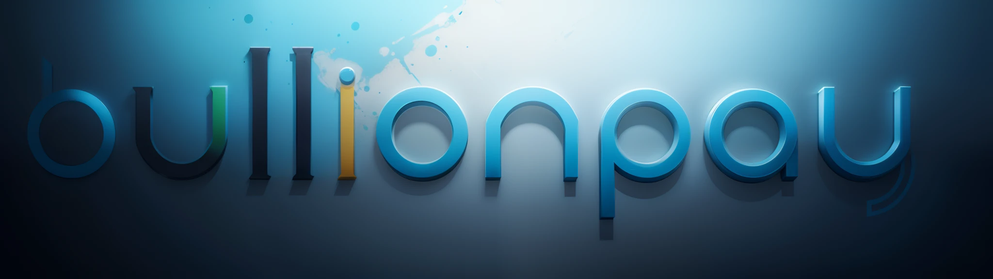 logo,bullionpay,cor,ton, azul