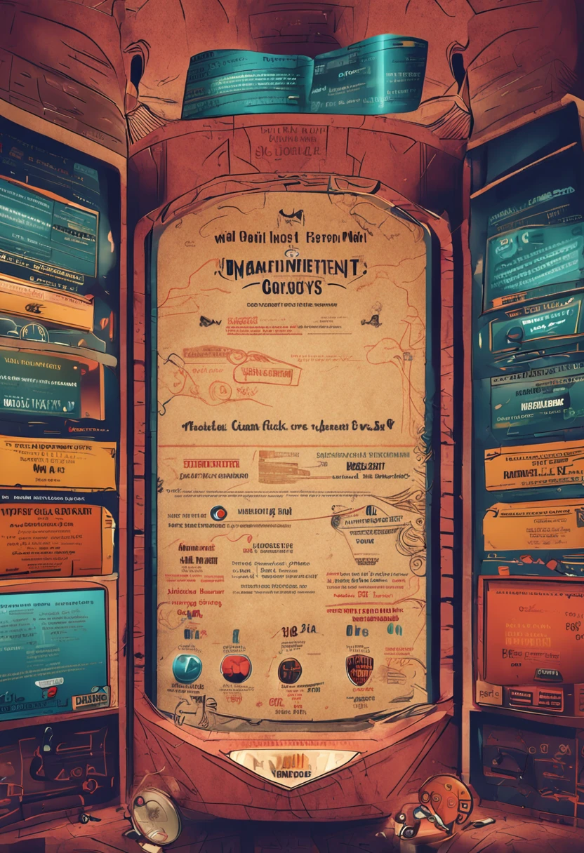 Wealth management product promotional poster