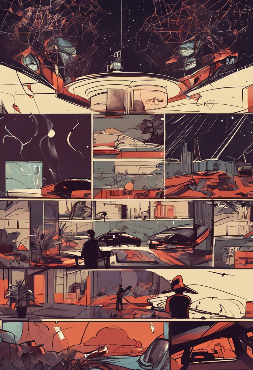 Design a poster for the Middle Metaverse