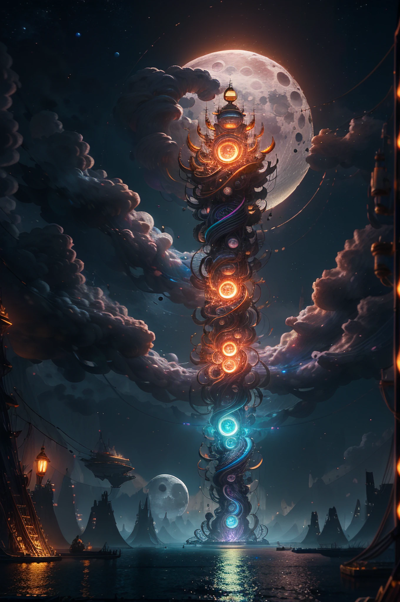 Background with