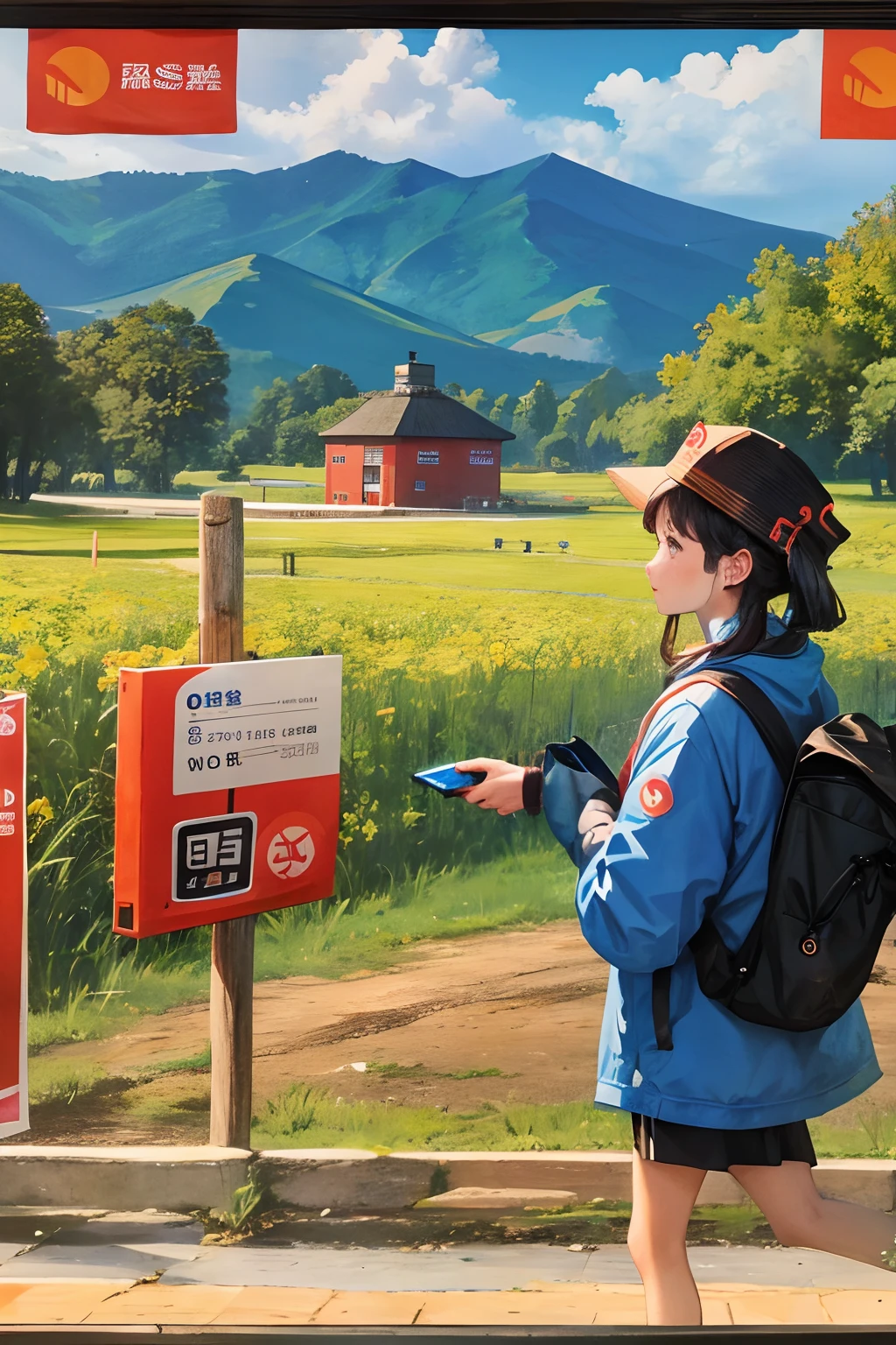 Alipay,Rural areas,Scan the code,Pay for posters