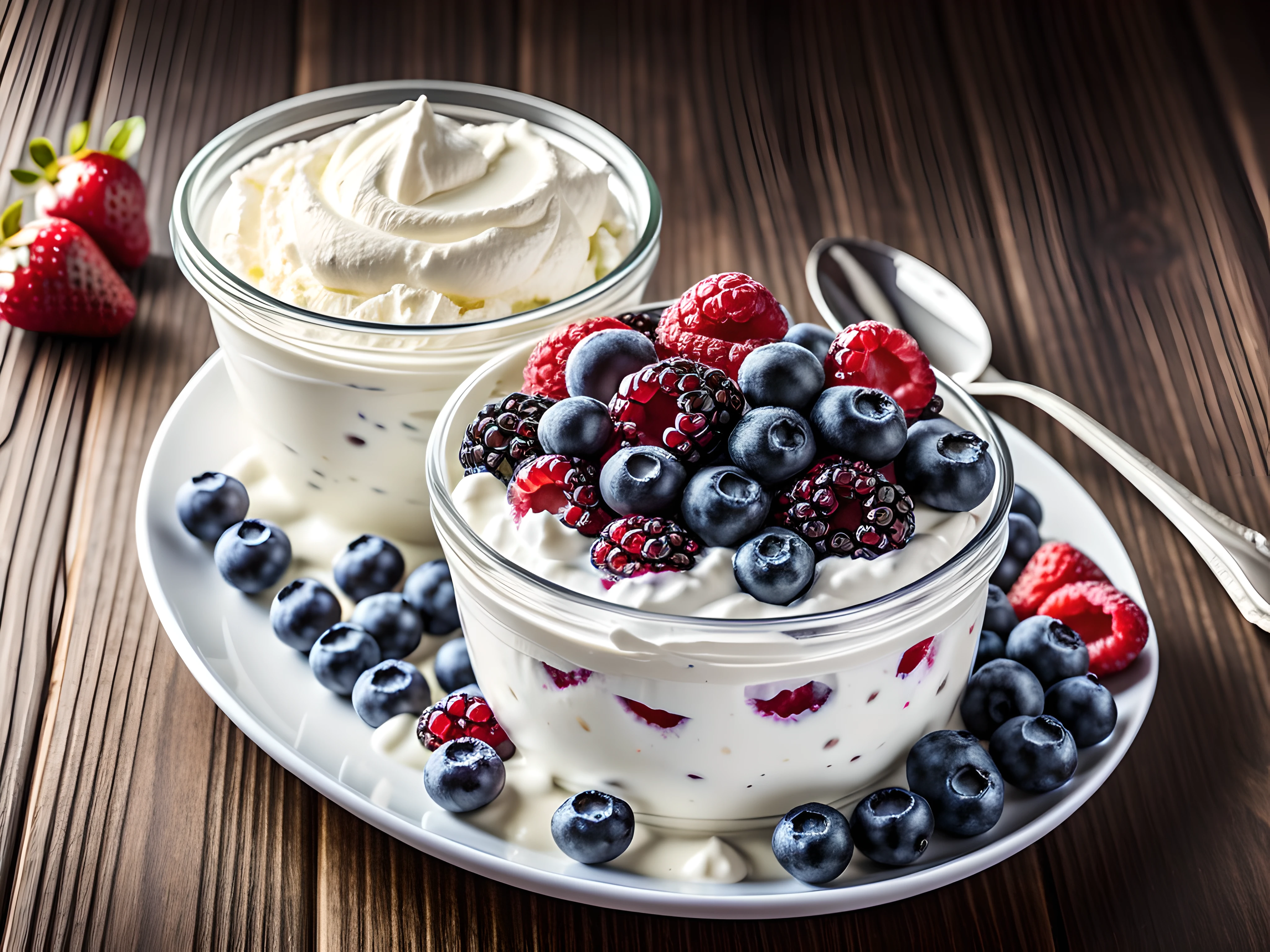 Greek Yogurt with Berries