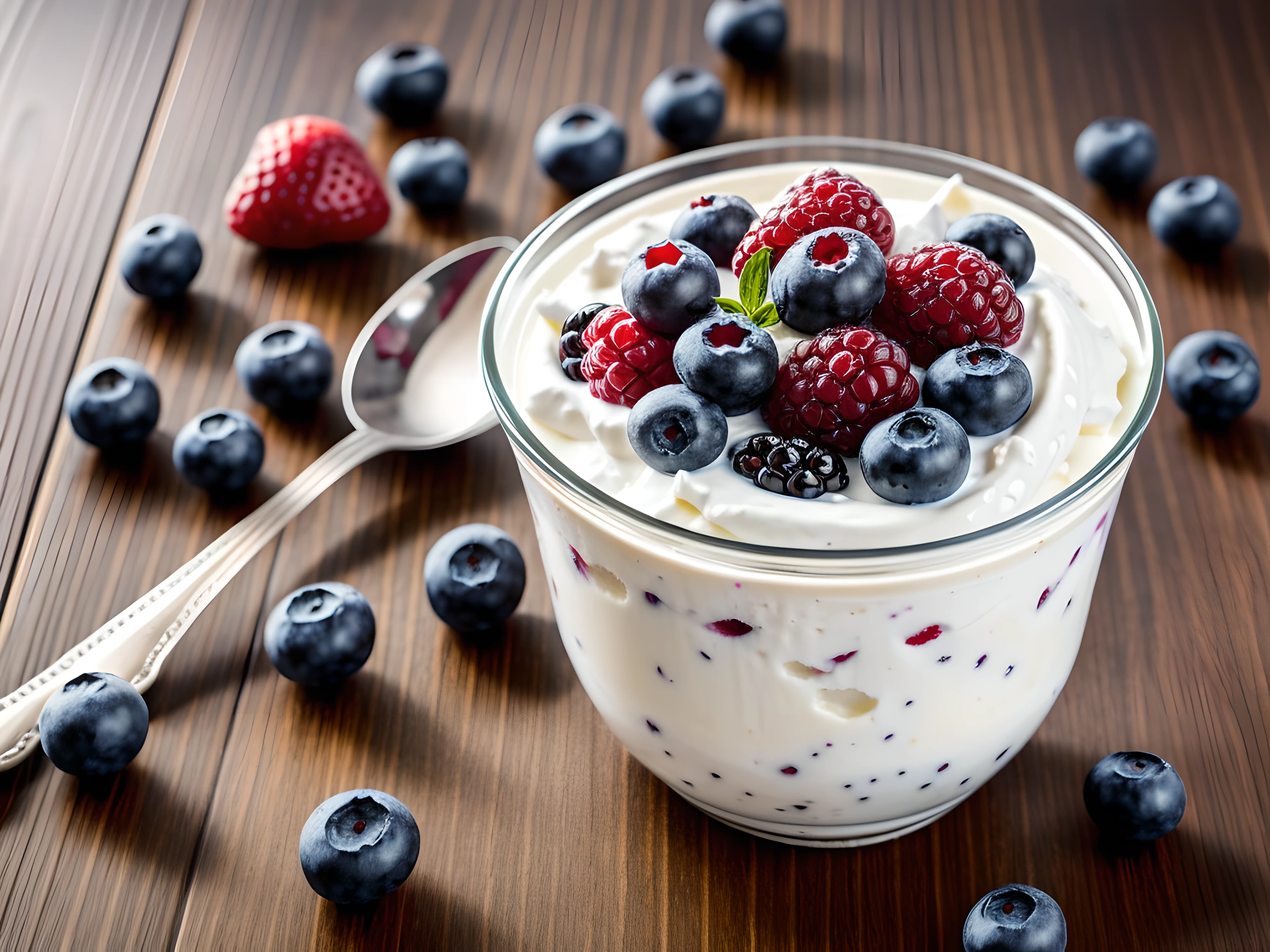 Greek Yogurt with Berries