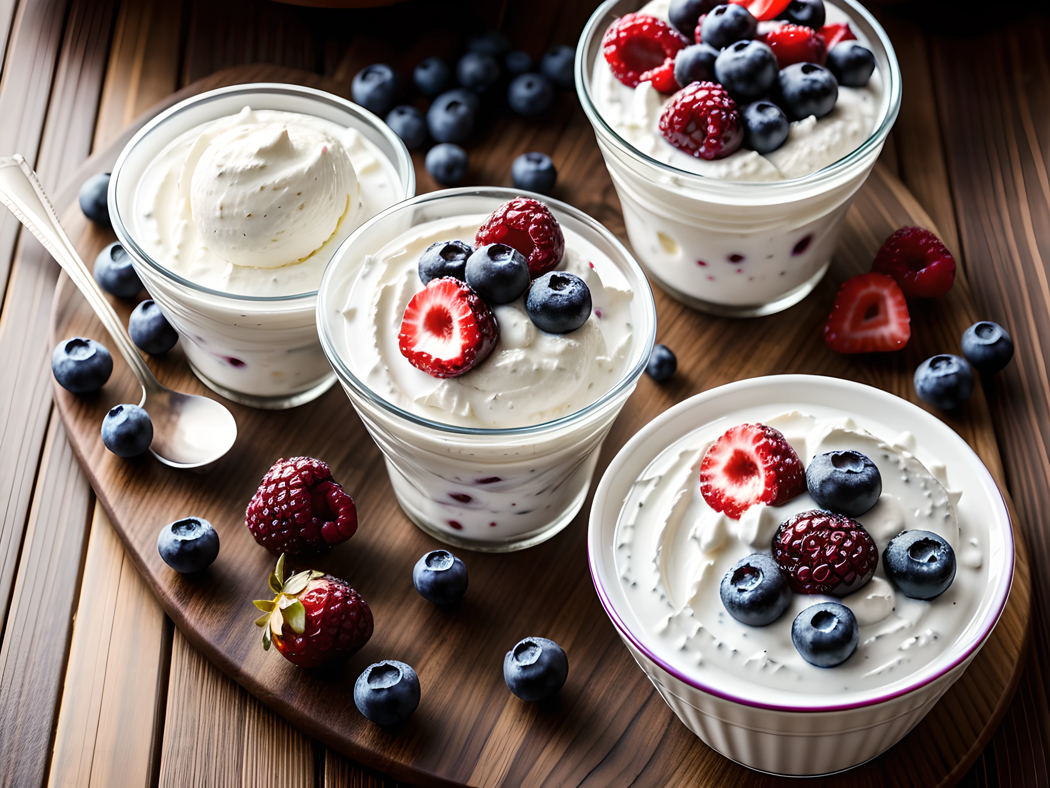 Greek Yogurt with Berries