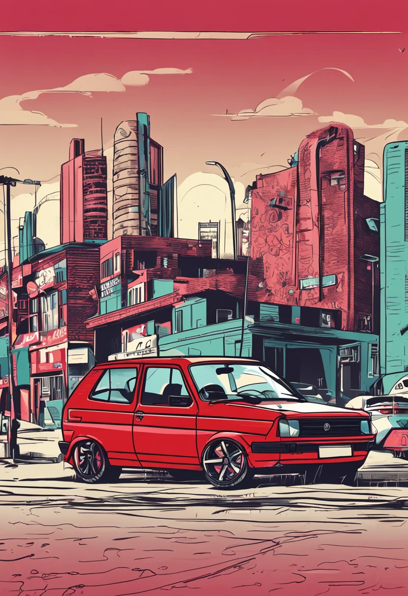 gol g4 vermelho rebaixado