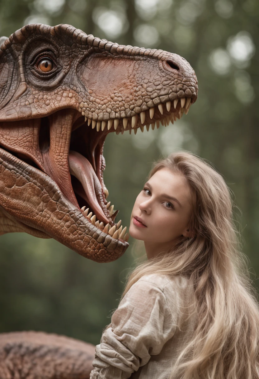 Dinosaurs carry wolves