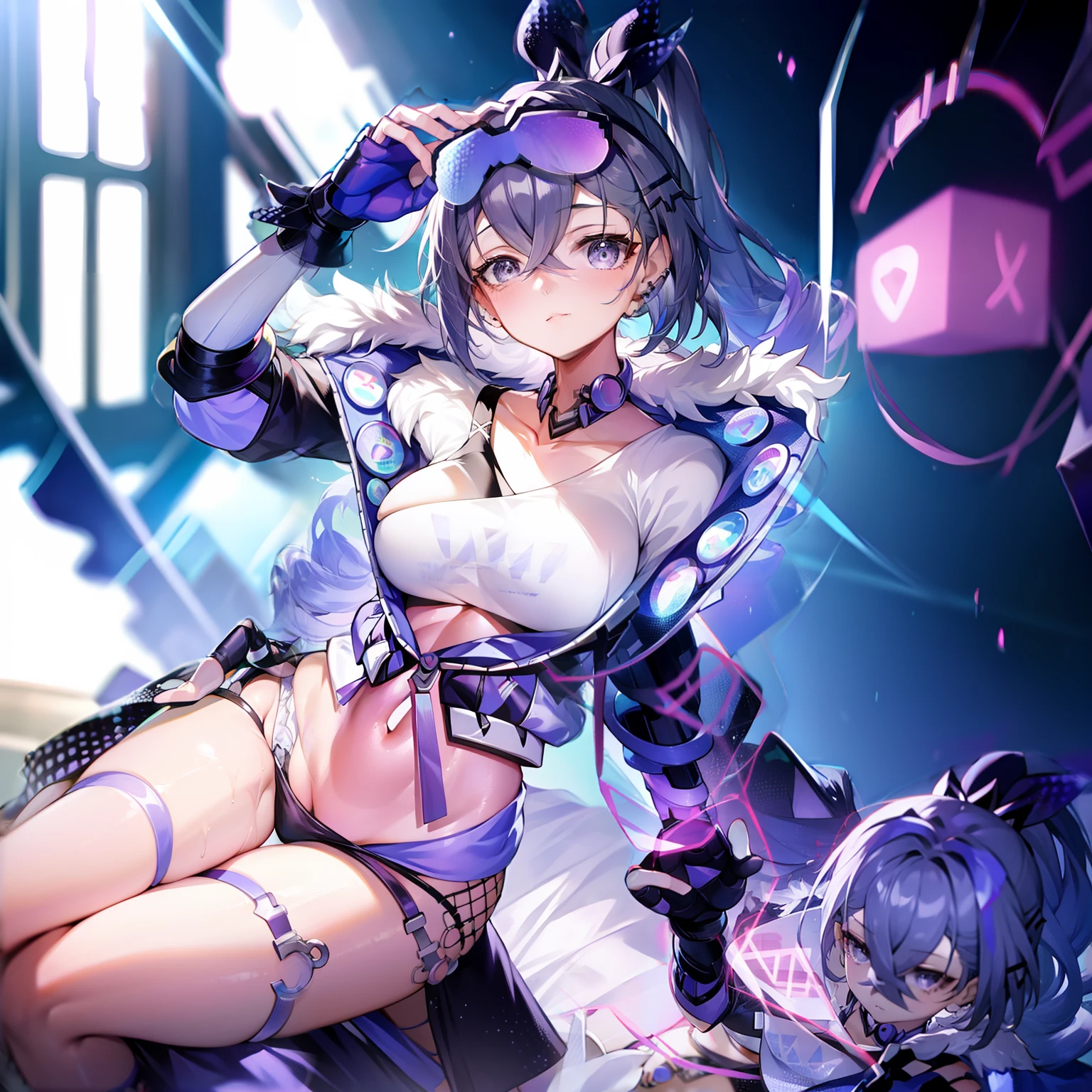 tmasterpiece,beautiful and seductive anime woman, Lori huge breasts cleavage, Beautiful anime girl,Beautiful anime girl, anime goddess, beautiful anime woman, Translucent skin,medium-Long hair,the skin is fair and juicy,,,,,,,,,,,,,,,,,,,,,,,Wear a delicate transparent yukata,Wearing sweat,Get wet,Be red in the face,Colossal tits