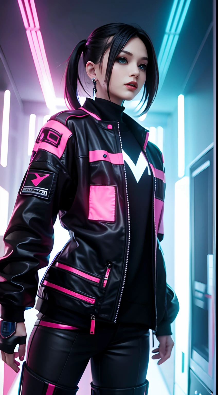cyber punk perssonage